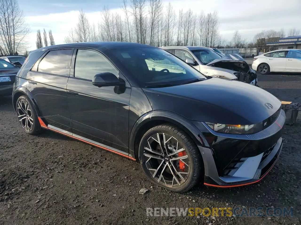4 Photograph of a damaged car KM8KNDA80SU007589 HYUNDAI IONIQ 5 N 2025