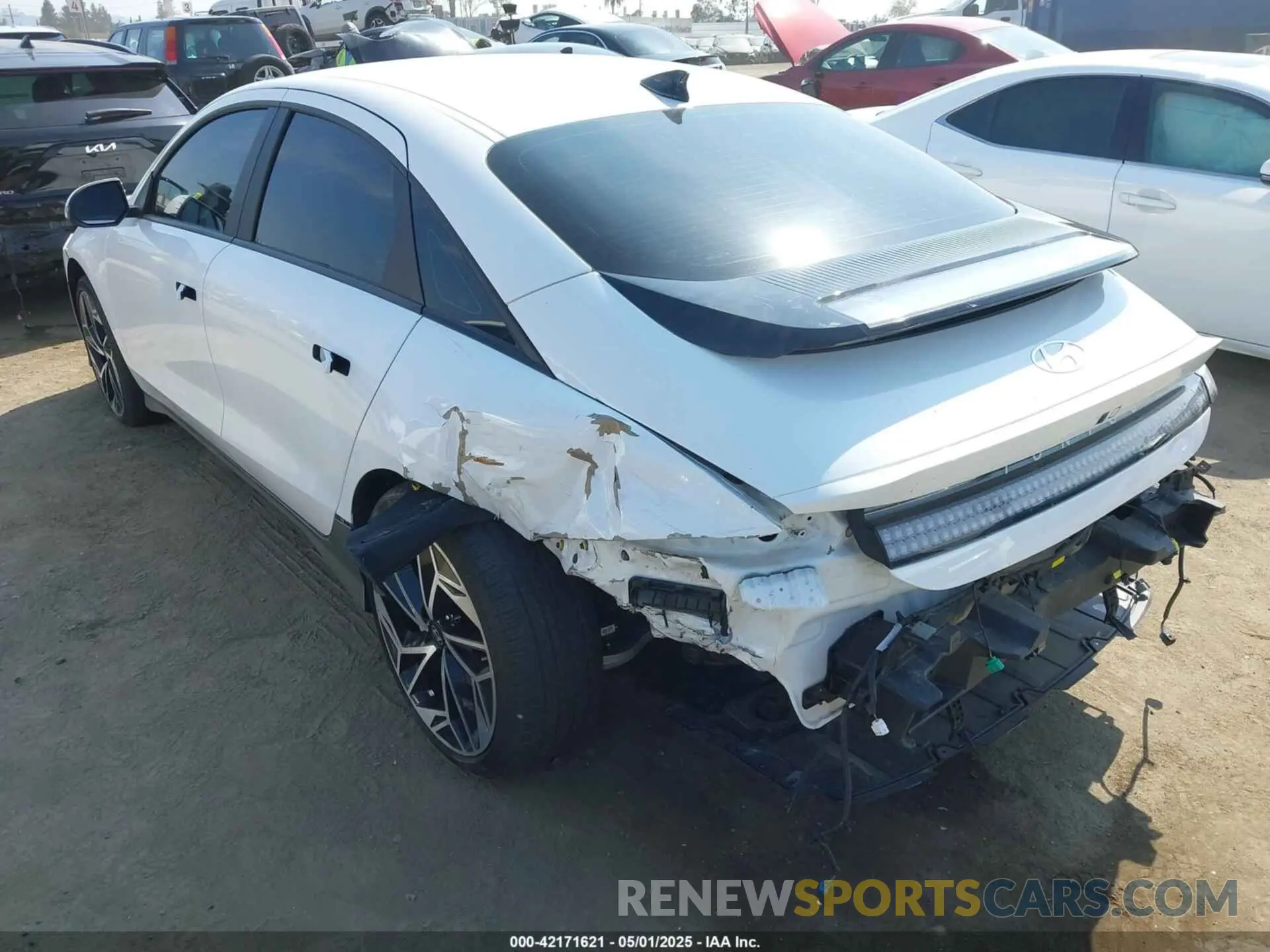 3 Photograph of a damaged car KMHM34AA0PA028579 HYUNDAI IONIQ 6 2023