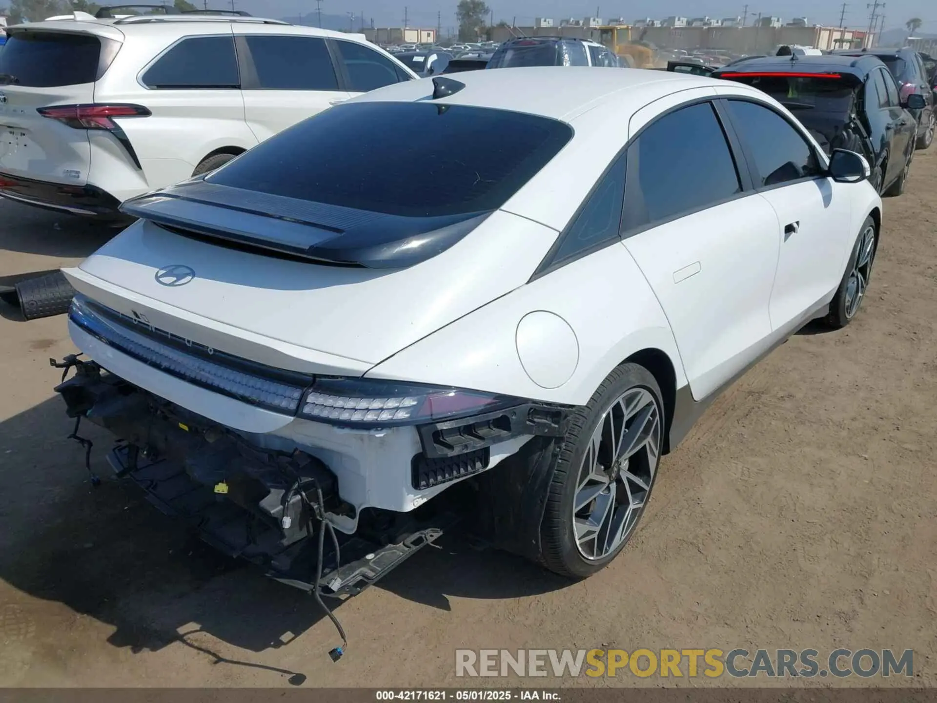 4 Photograph of a damaged car KMHM34AA0PA028579 HYUNDAI IONIQ 6 2023