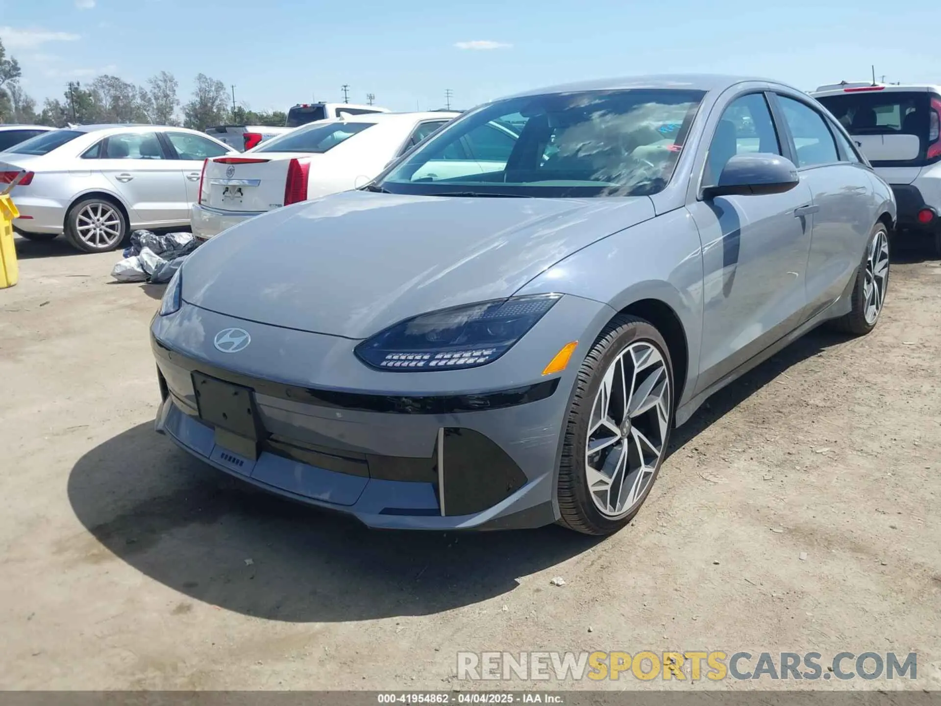 2 Photograph of a damaged car KMHM34AA5PA033700 HYUNDAI IONIQ 6 2023