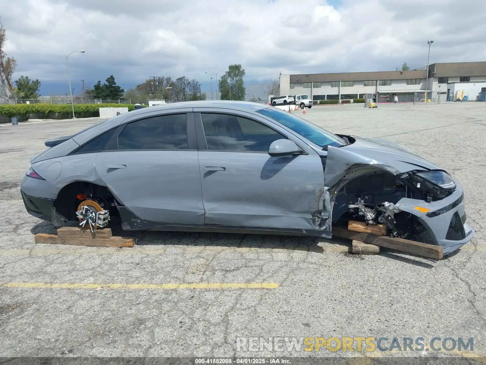 14 Photograph of a damaged car KMHM34AA9PA046420 HYUNDAI IONIQ 6 2023