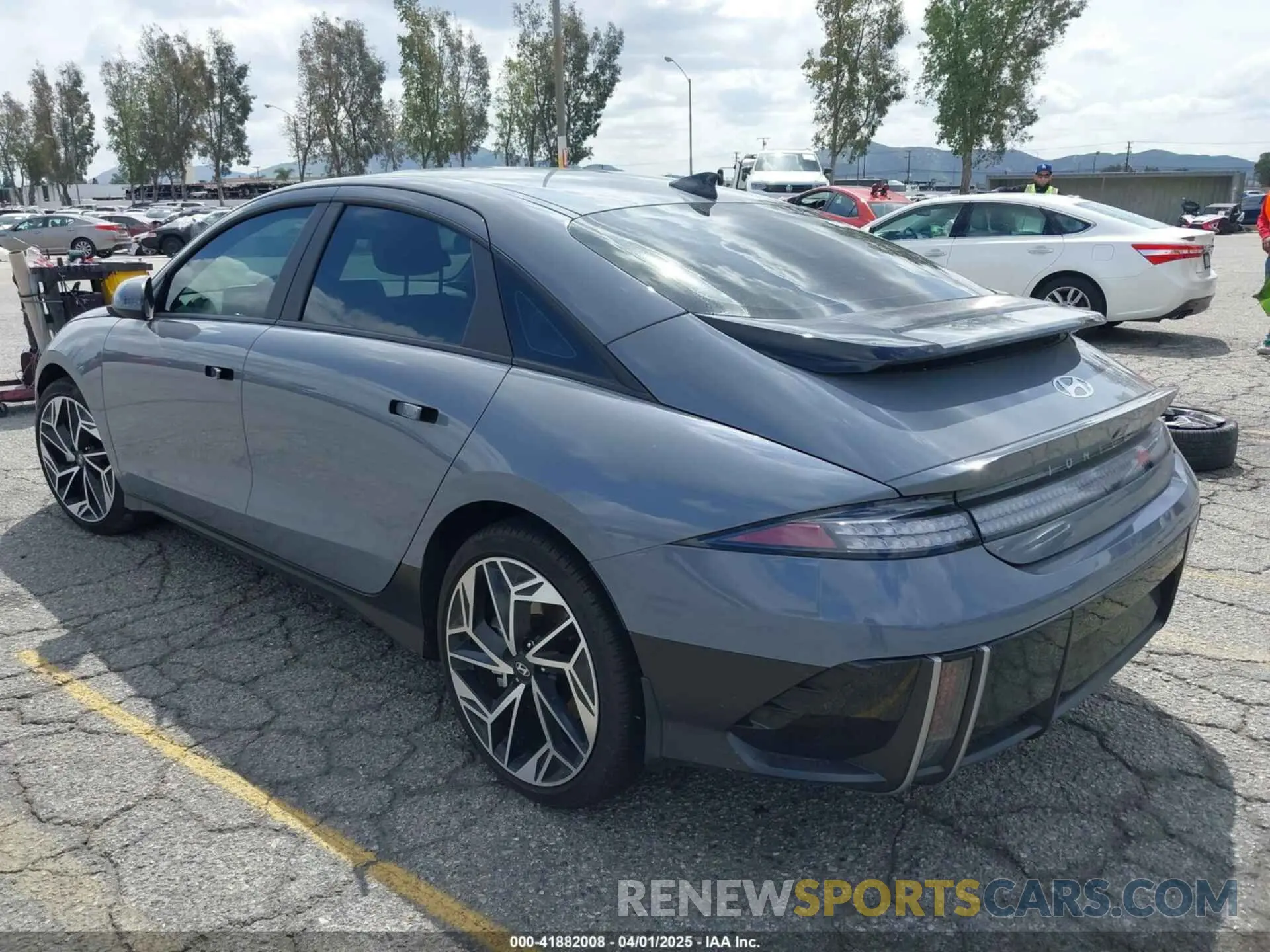 3 Photograph of a damaged car KMHM34AA9PA046420 HYUNDAI IONIQ 6 2023