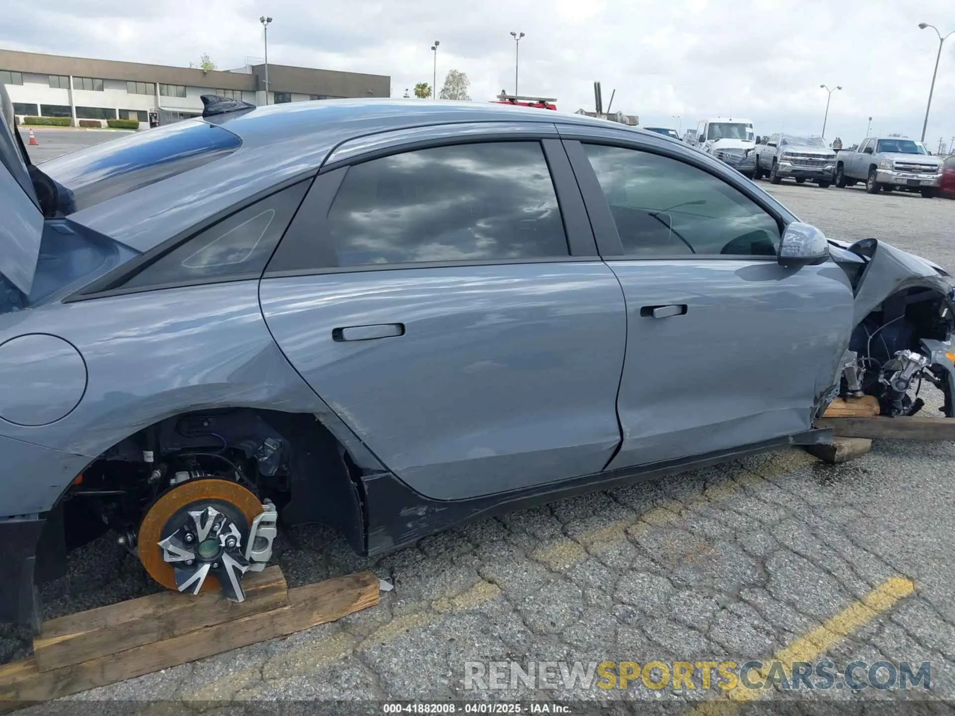 6 Photograph of a damaged car KMHM34AA9PA046420 HYUNDAI IONIQ 6 2023