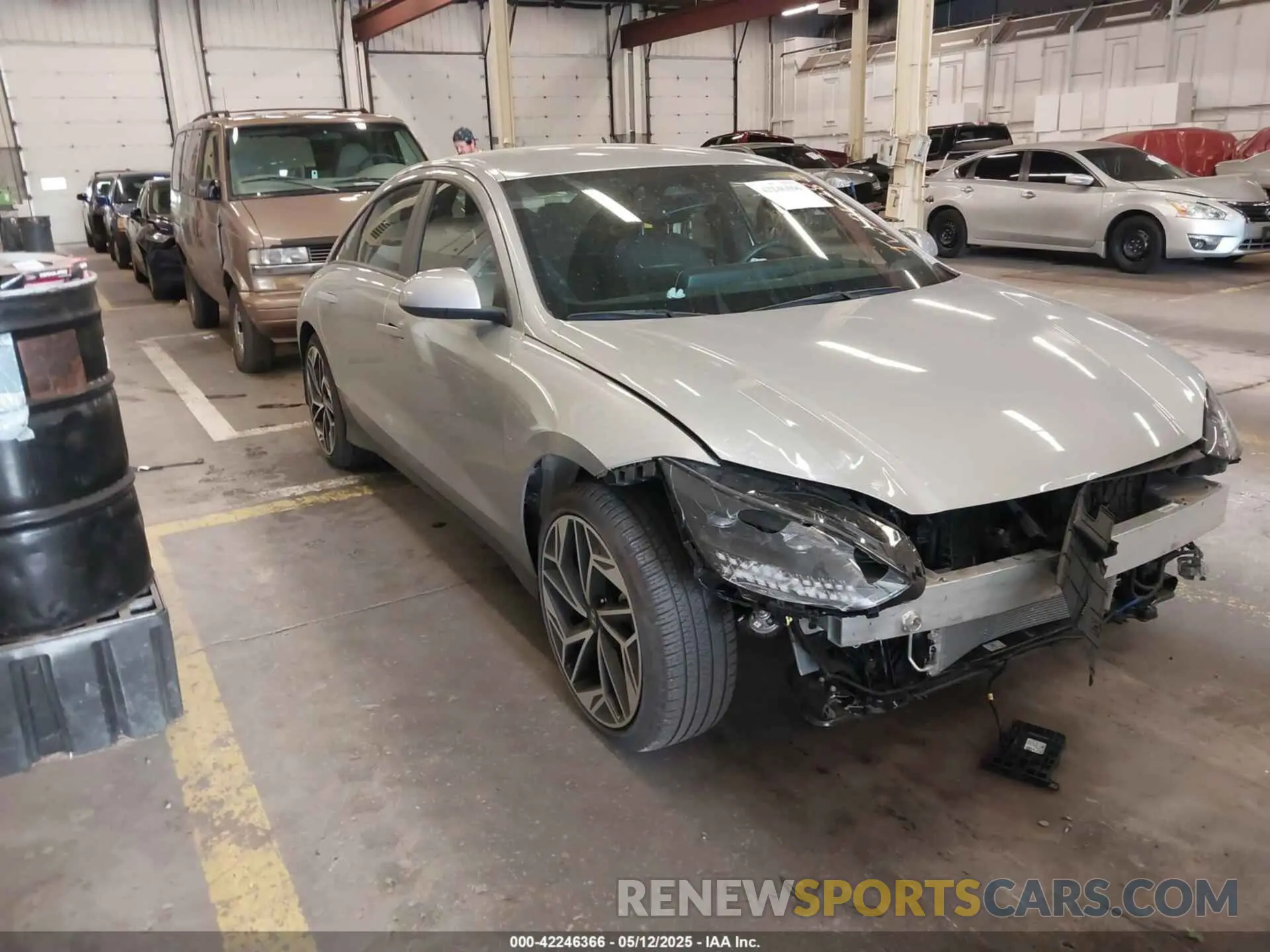 1 Photograph of a damaged car KMHM34ACXPA039185 HYUNDAI IONIQ 6 2023