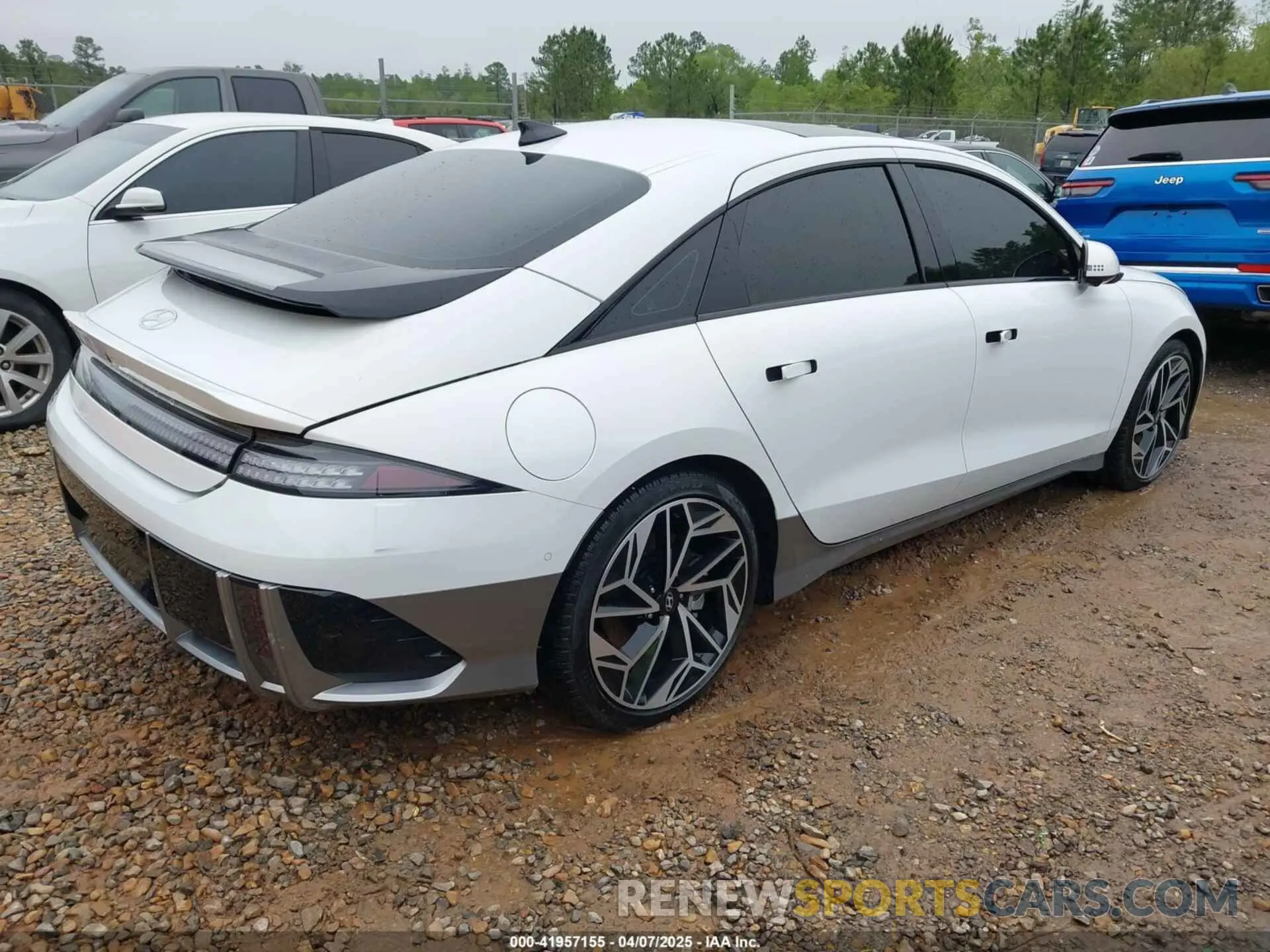 4 Photograph of a damaged car KMHM54AA2PA051520 HYUNDAI IONIQ 6 2023