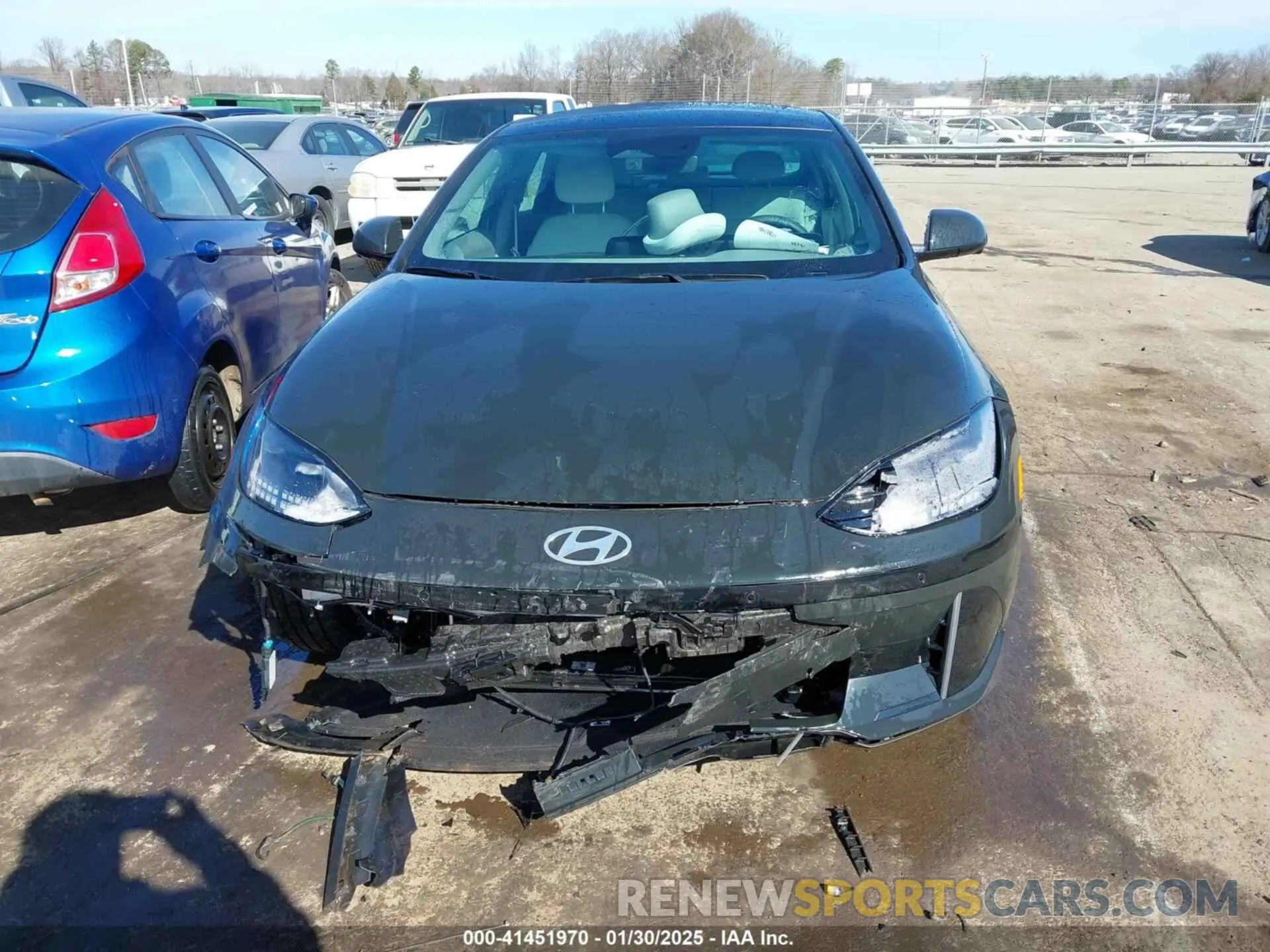 12 Photograph of a damaged car KMHM54AC8PA030401 HYUNDAI IONIQ 6 2023