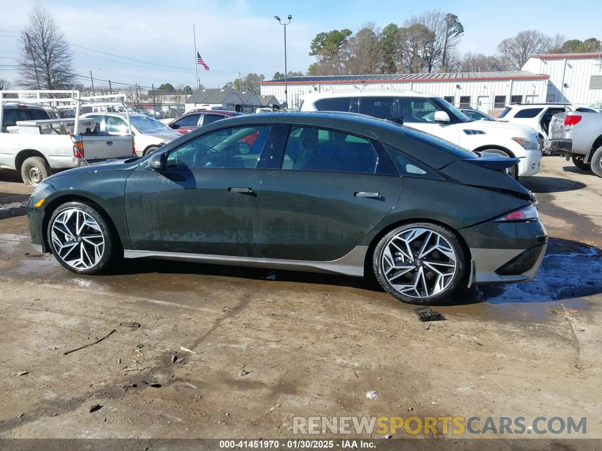 14 Photograph of a damaged car KMHM54AC8PA030401 HYUNDAI IONIQ 6 2023