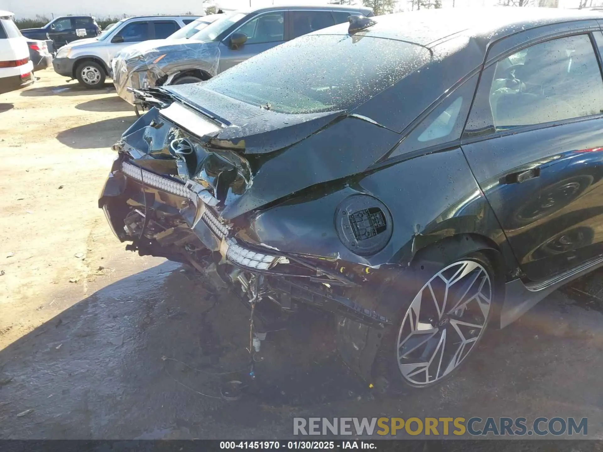 20 Photograph of a damaged car KMHM54AC8PA030401 HYUNDAI IONIQ 6 2023