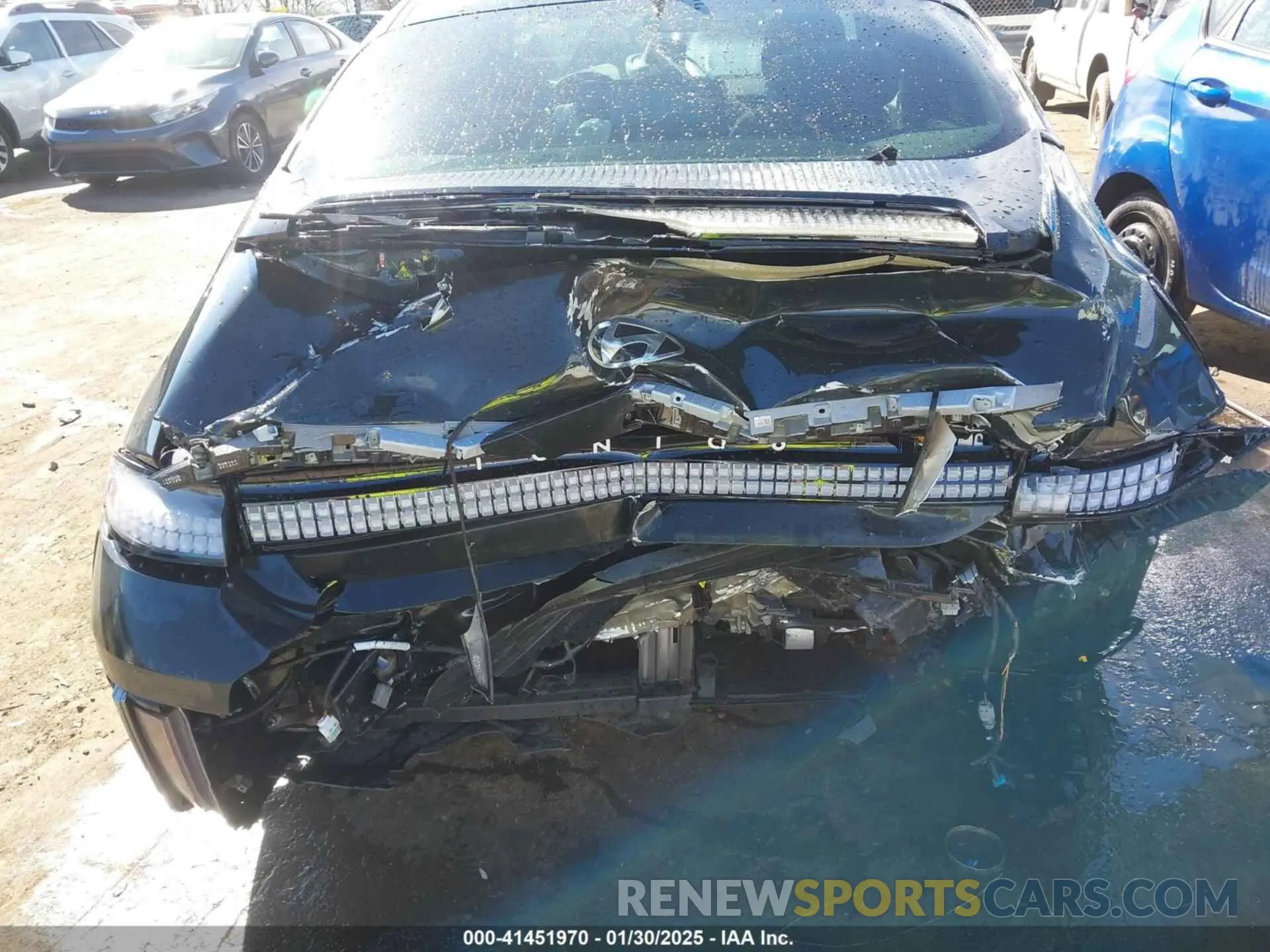 21 Photograph of a damaged car KMHM54AC8PA030401 HYUNDAI IONIQ 6 2023