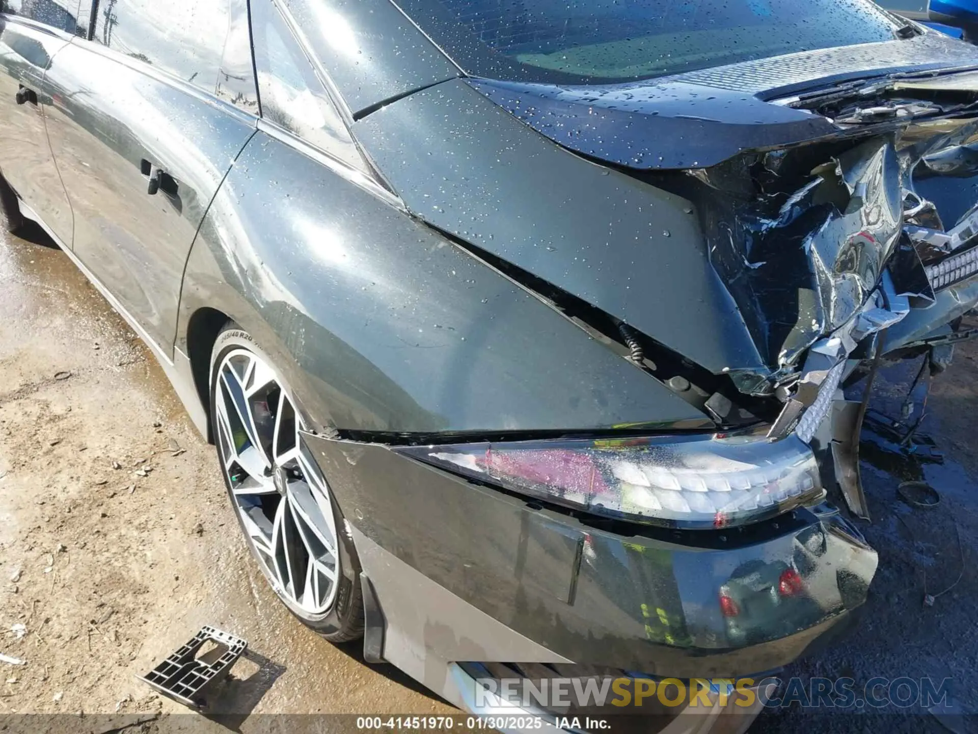 22 Photograph of a damaged car KMHM54AC8PA030401 HYUNDAI IONIQ 6 2023