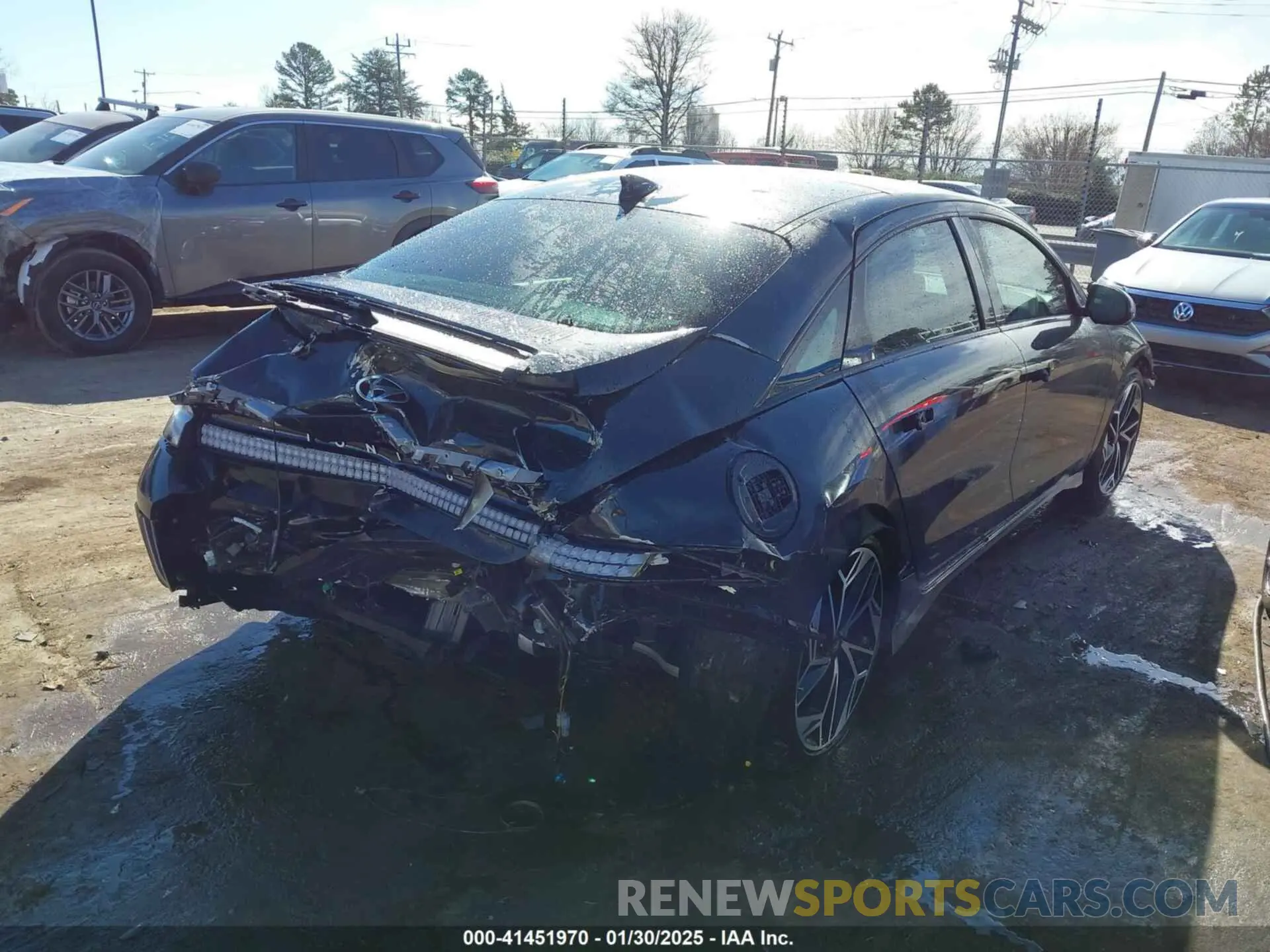 4 Photograph of a damaged car KMHM54AC8PA030401 HYUNDAI IONIQ 6 2023