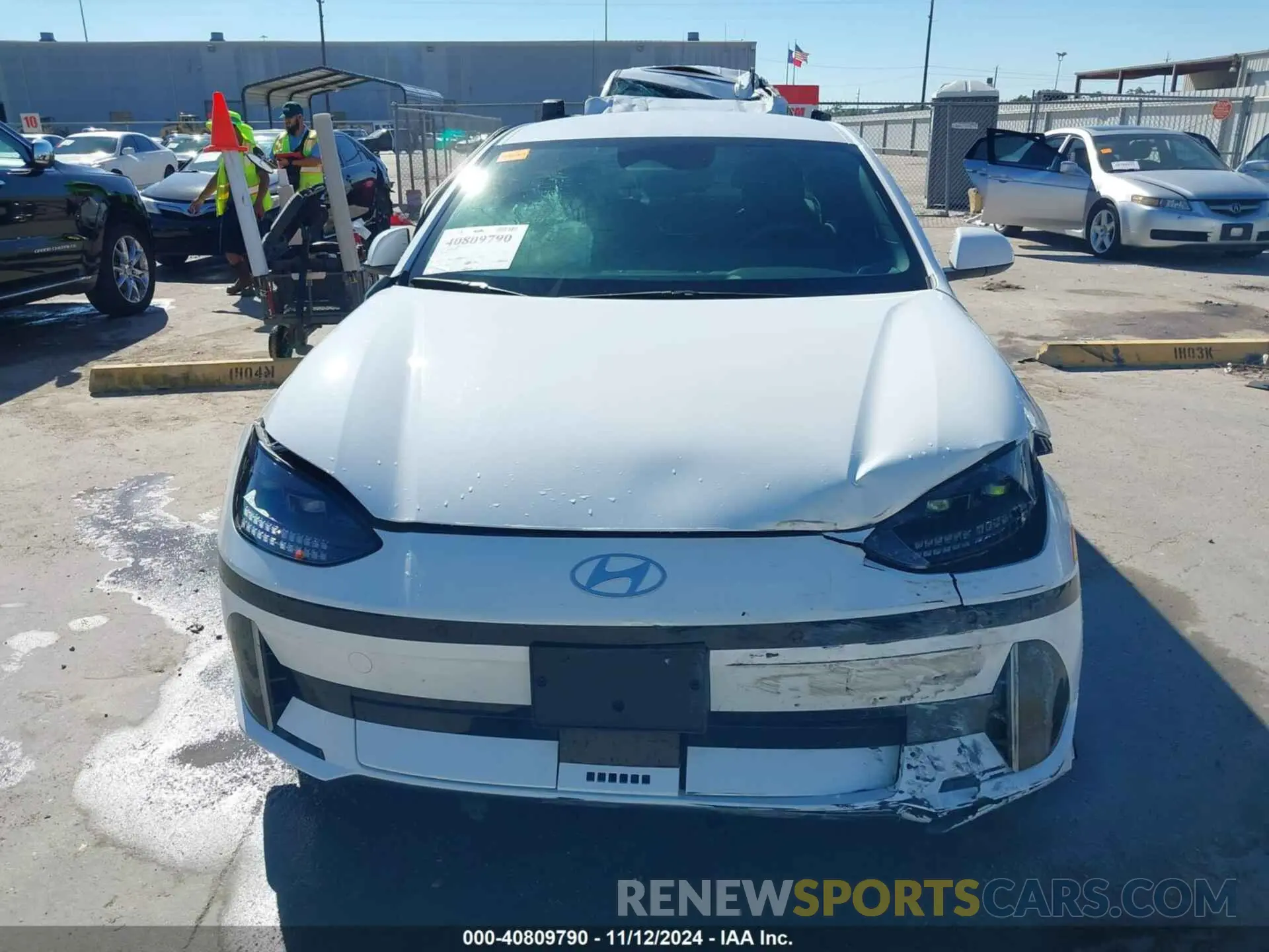 12 Photograph of a damaged car KMHM24AC2RA066998 HYUNDAI IONIQ 6 2024