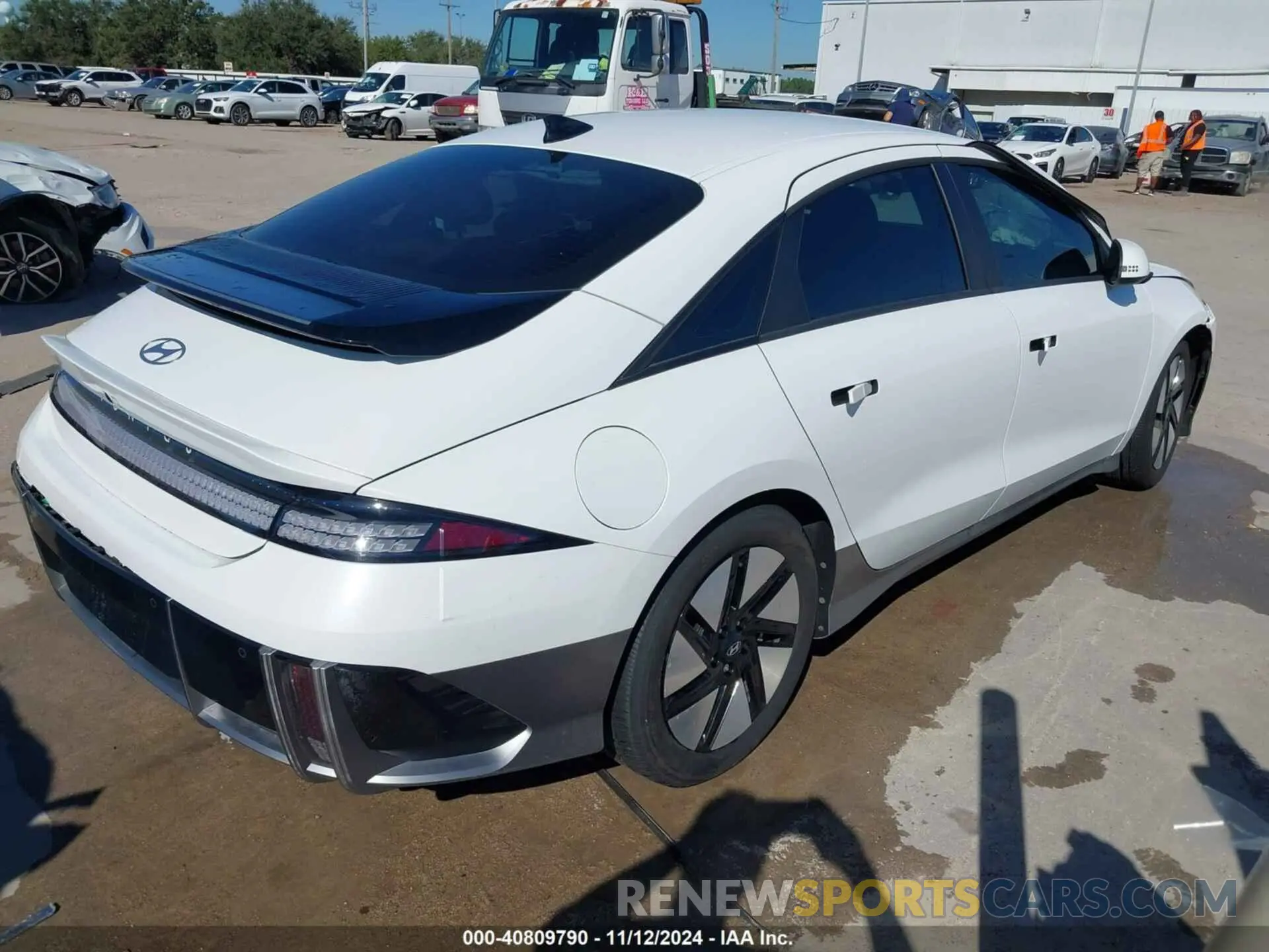 4 Photograph of a damaged car KMHM24AC2RA066998 HYUNDAI IONIQ 6 2024