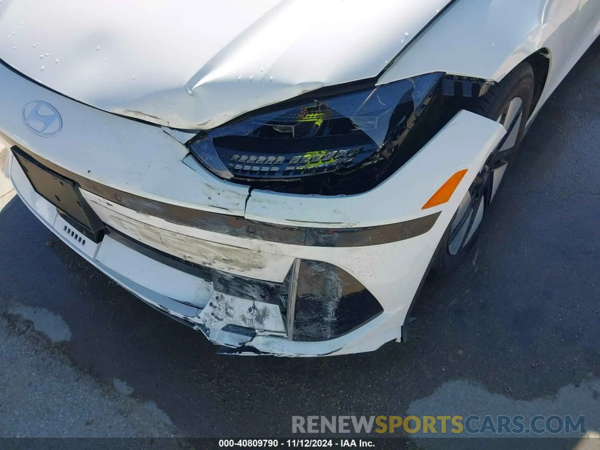 6 Photograph of a damaged car KMHM24AC2RA066998 HYUNDAI IONIQ 6 2024