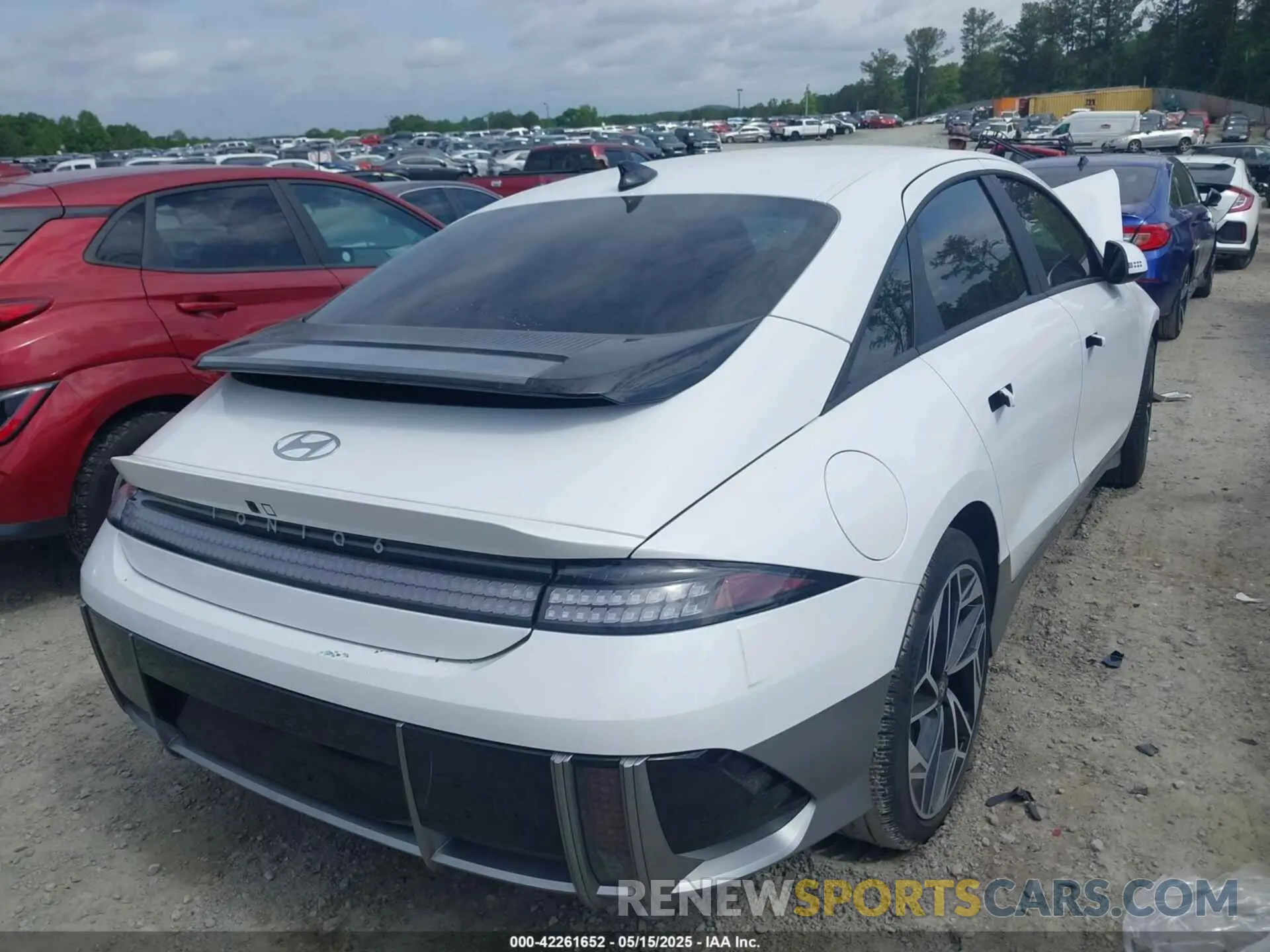 4 Photograph of a damaged car KMHM34AA2RA073669 HYUNDAI IONIQ 6 2024