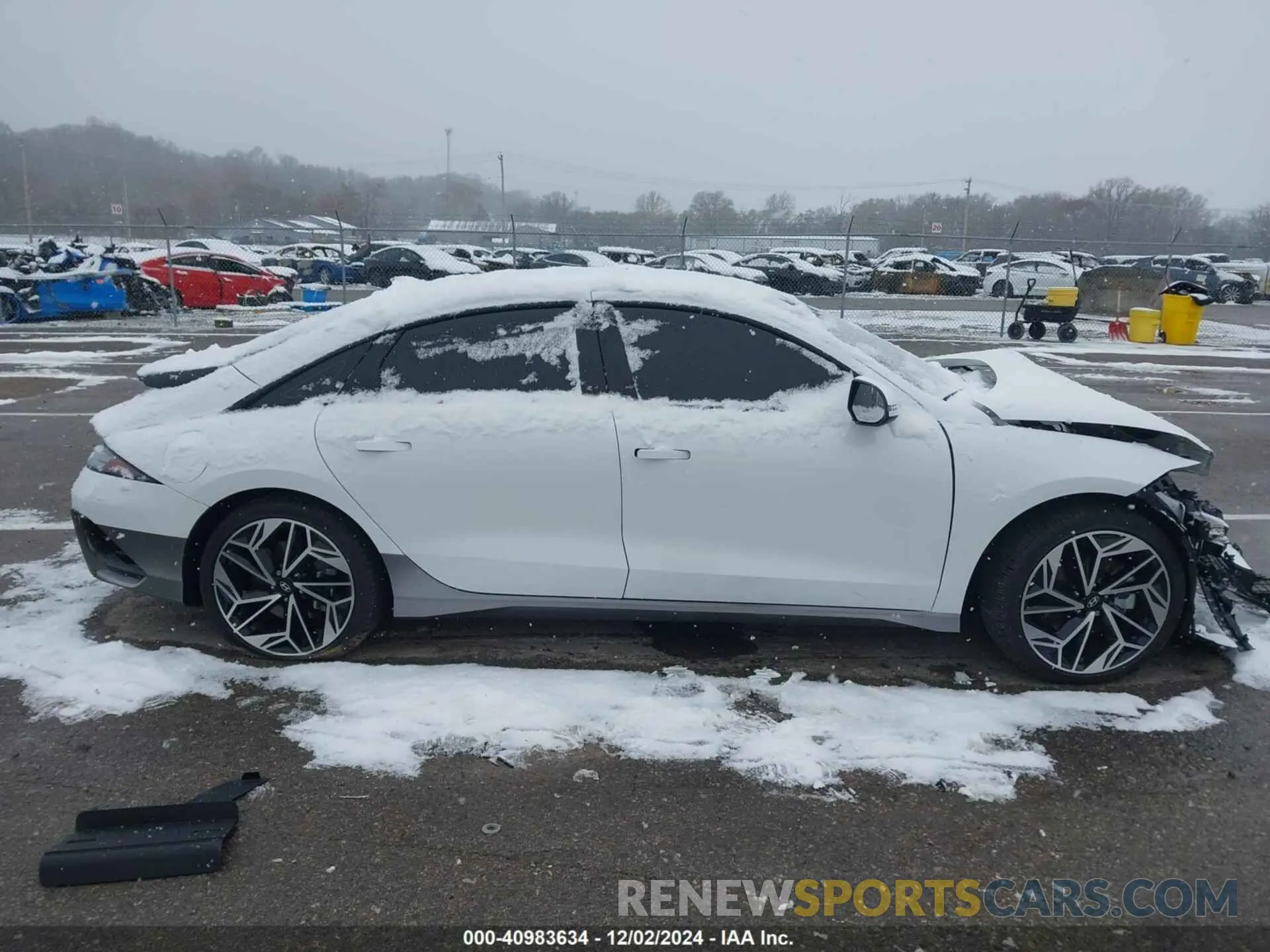 13 Photograph of a damaged car KMHM34AC2RA059465 HYUNDAI IONIQ 6 2024