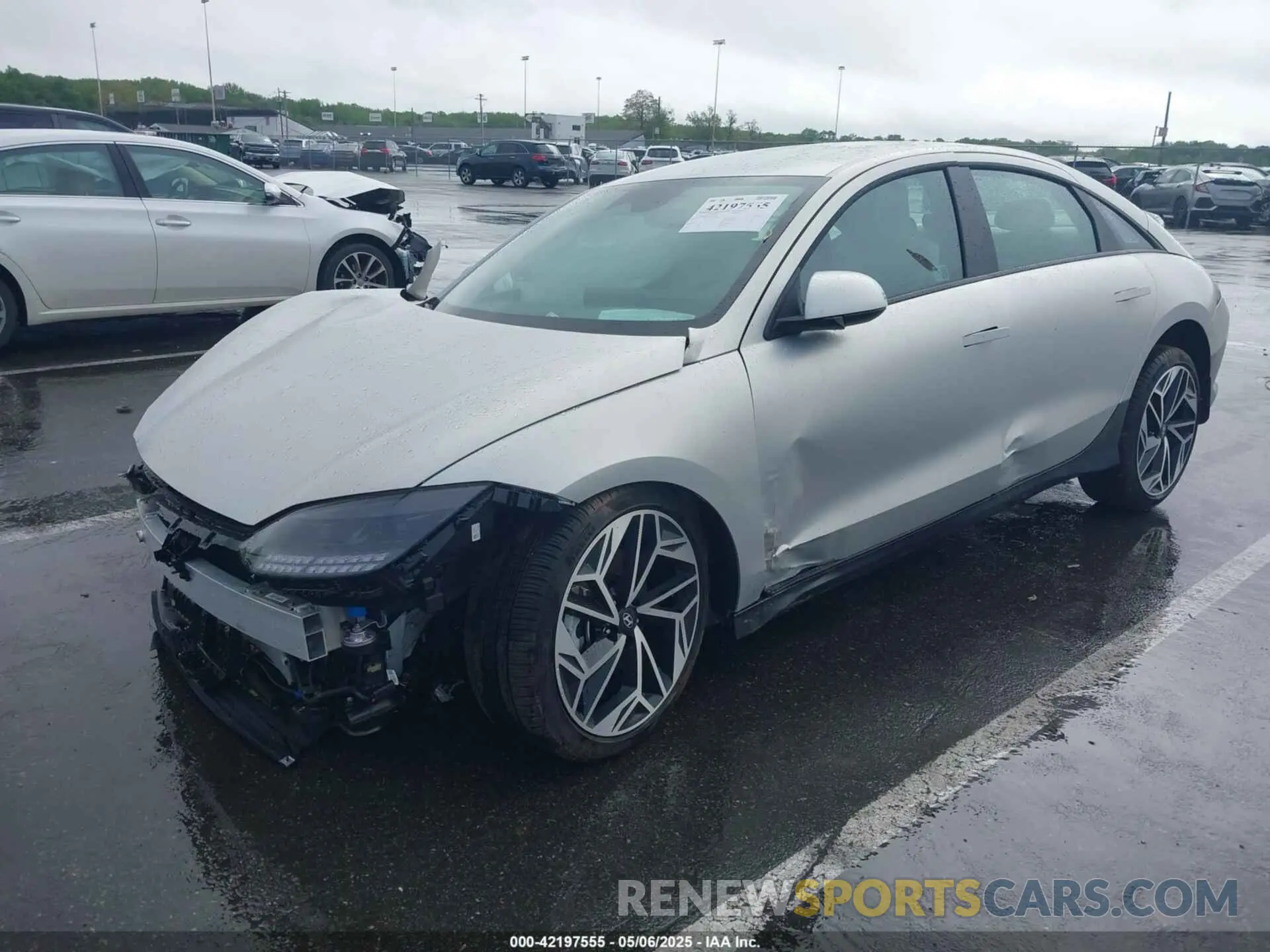 2 Photograph of a damaged car KMHM34AC2RA076539 HYUNDAI IONIQ 6 2024