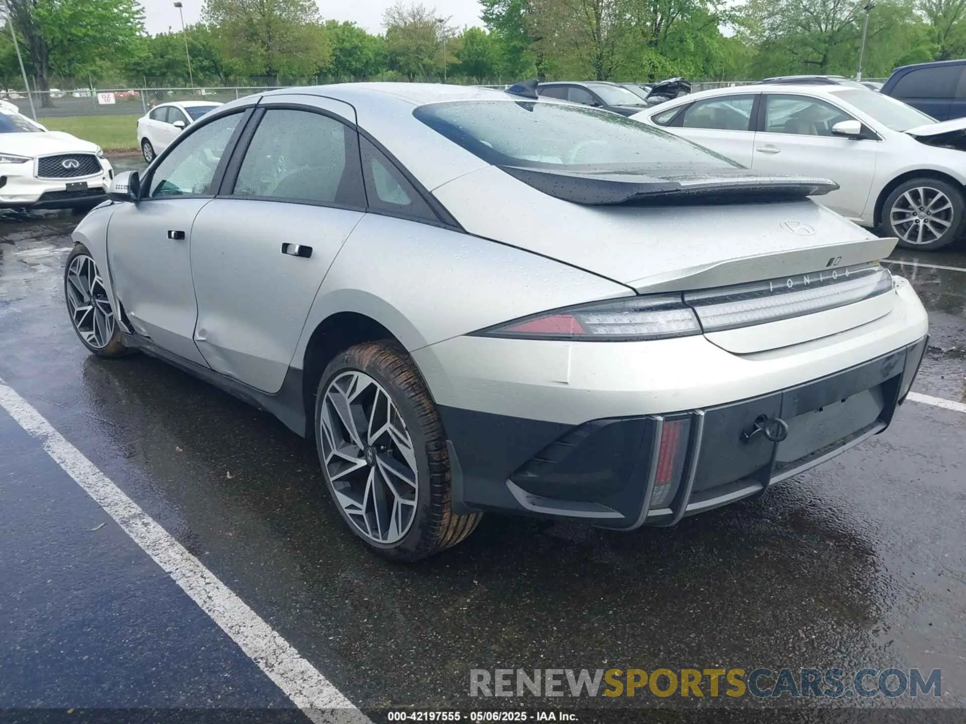 3 Photograph of a damaged car KMHM34AC2RA076539 HYUNDAI IONIQ 6 2024