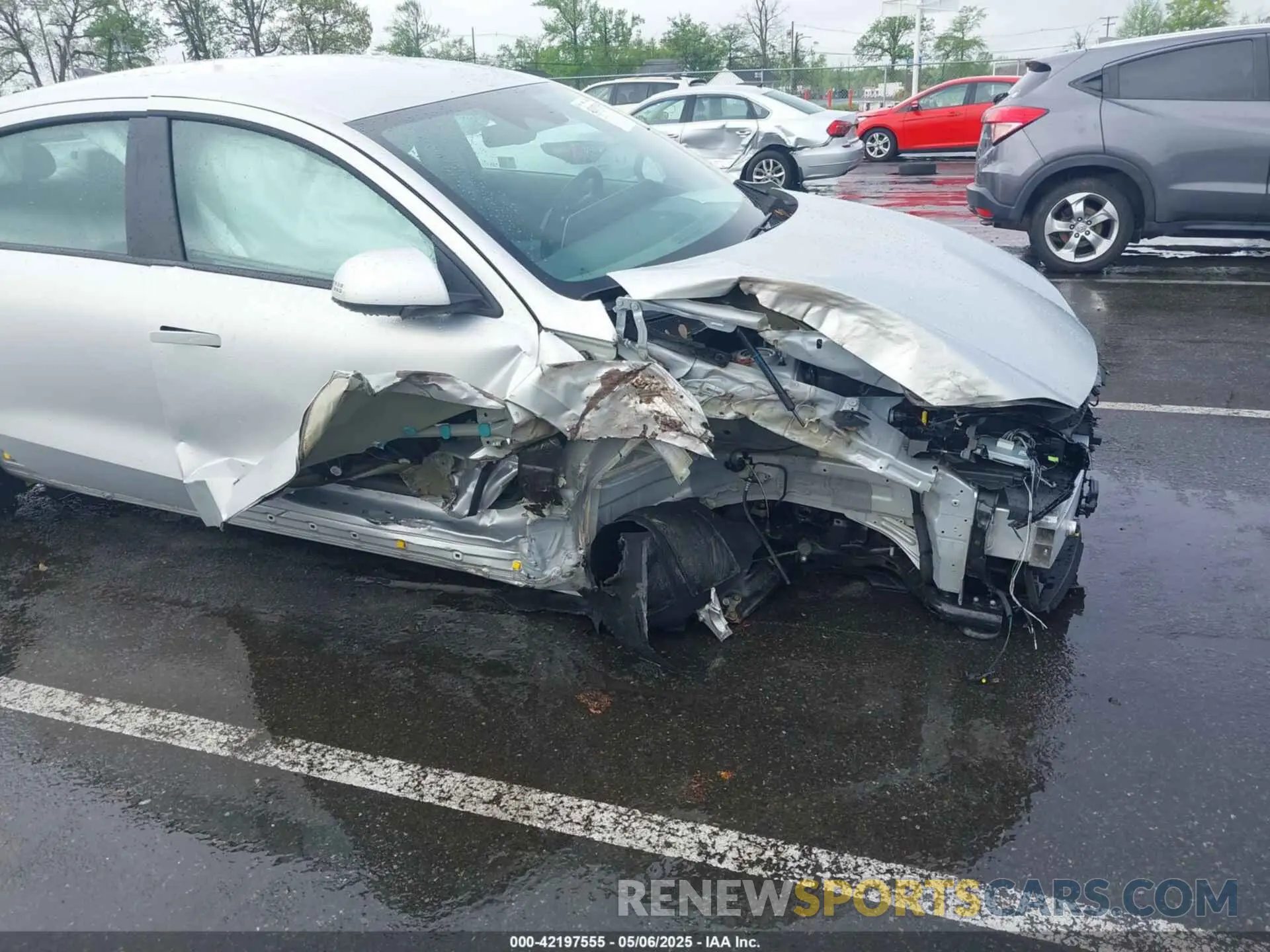 6 Photograph of a damaged car KMHM34AC2RA076539 HYUNDAI IONIQ 6 2024