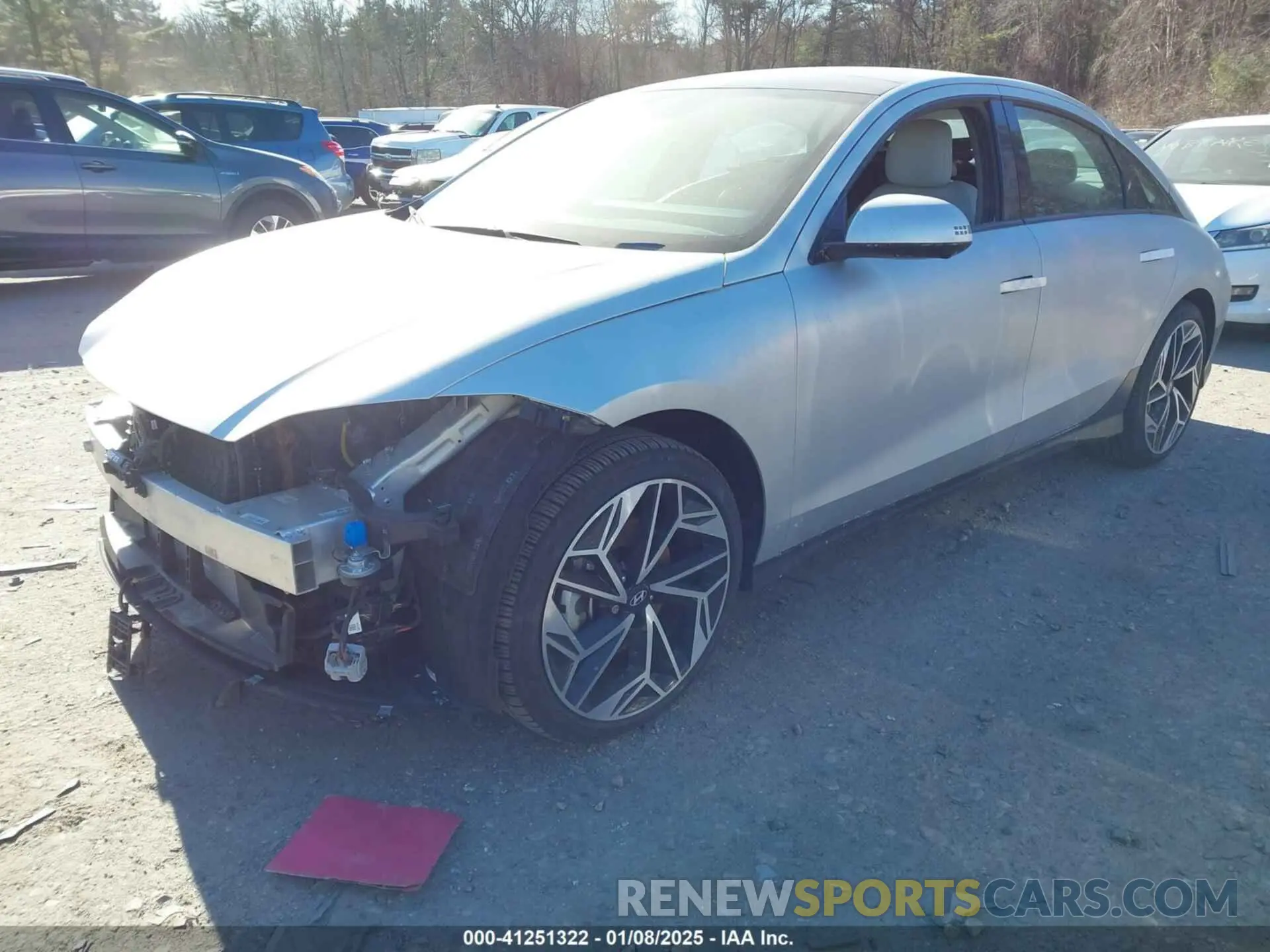 2 Photograph of a damaged car KMHM54AC2RA054647 HYUNDAI IONIQ 6 2024