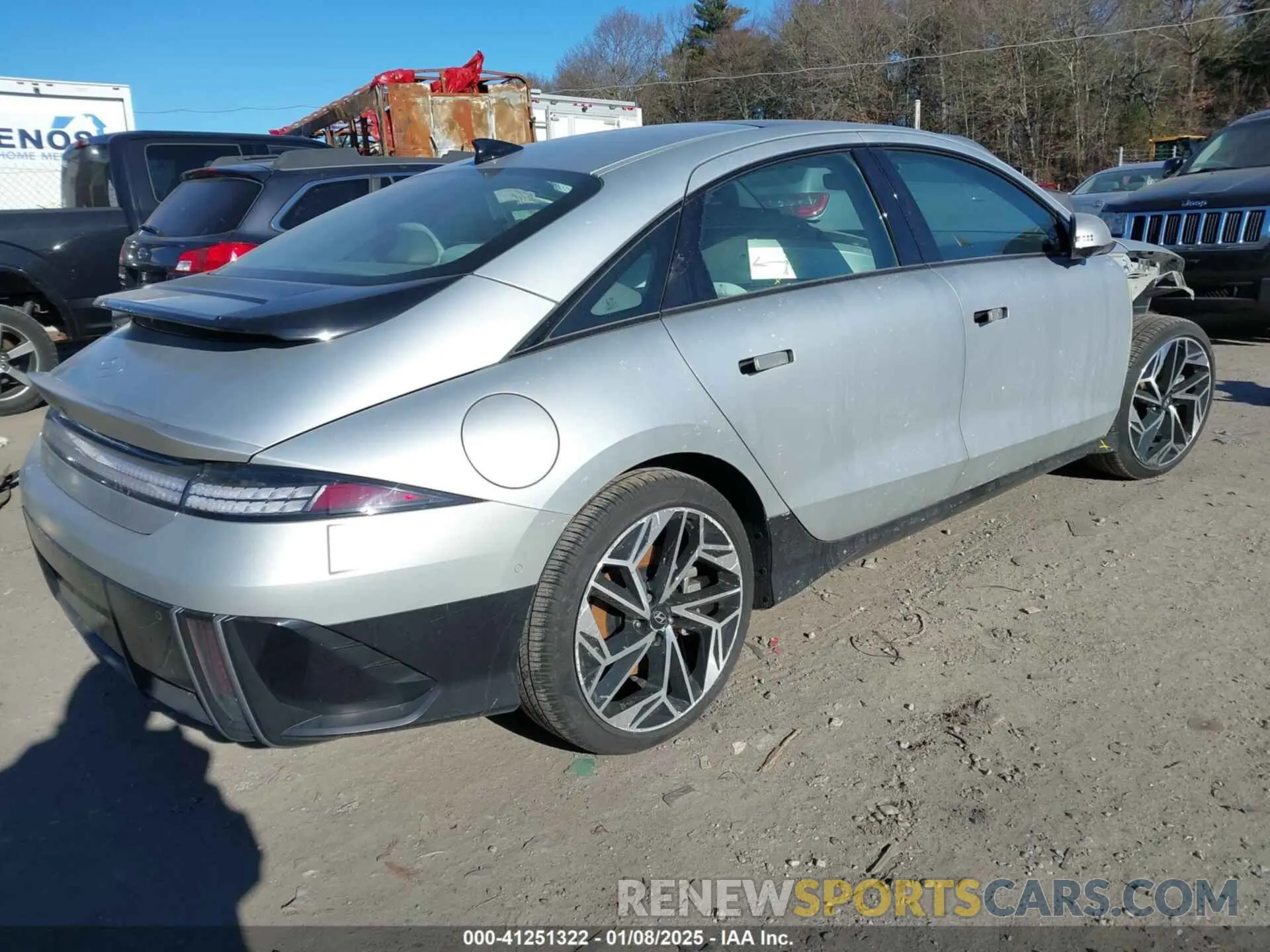 4 Photograph of a damaged car KMHM54AC2RA054647 HYUNDAI IONIQ 6 2024