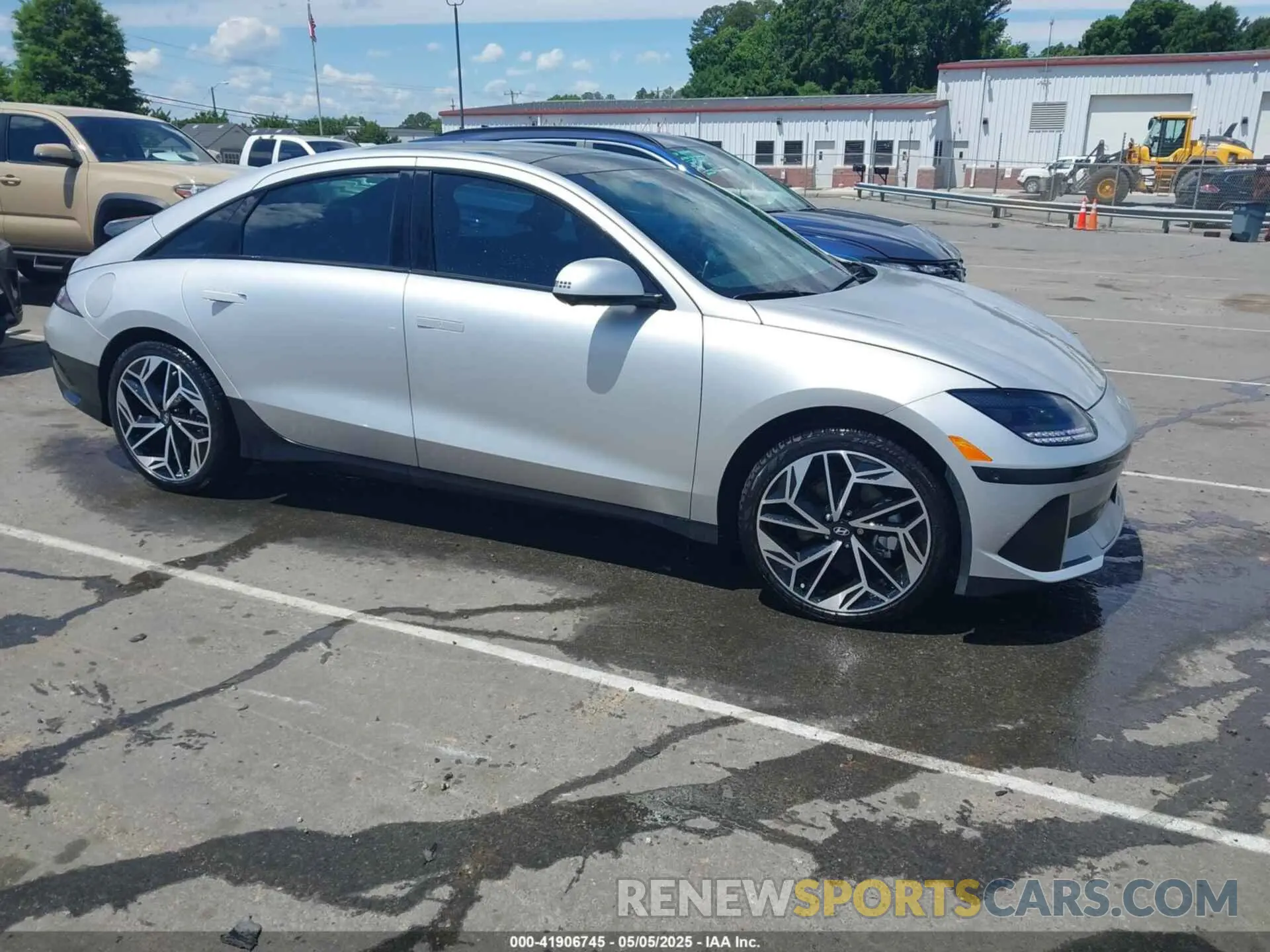 1 Photograph of a damaged car KMHM54AC2RA055703 HYUNDAI IONIQ 6 2024