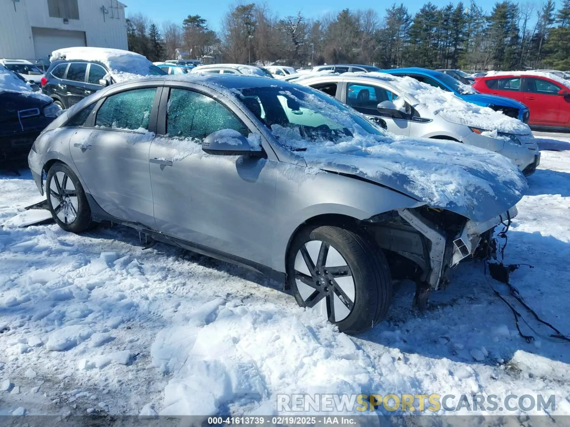 1 Photograph of a damaged car KMHM24AC5SA088984 HYUNDAI IONIQ 6 2025