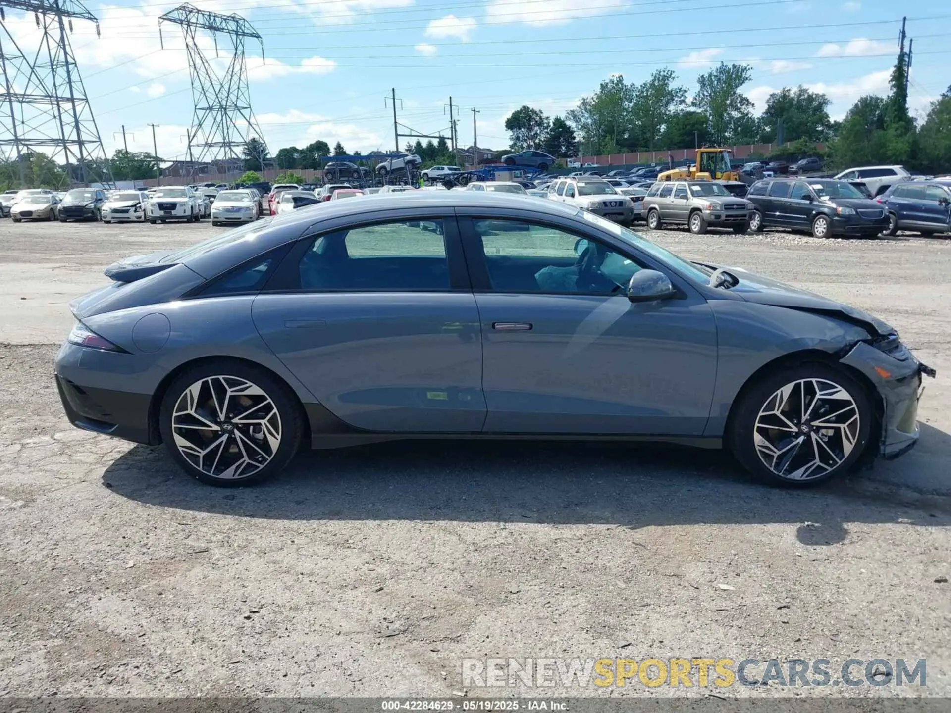 14 Photograph of a damaged car KMHM34AC6SA099070 HYUNDAI IONIQ 6 2025