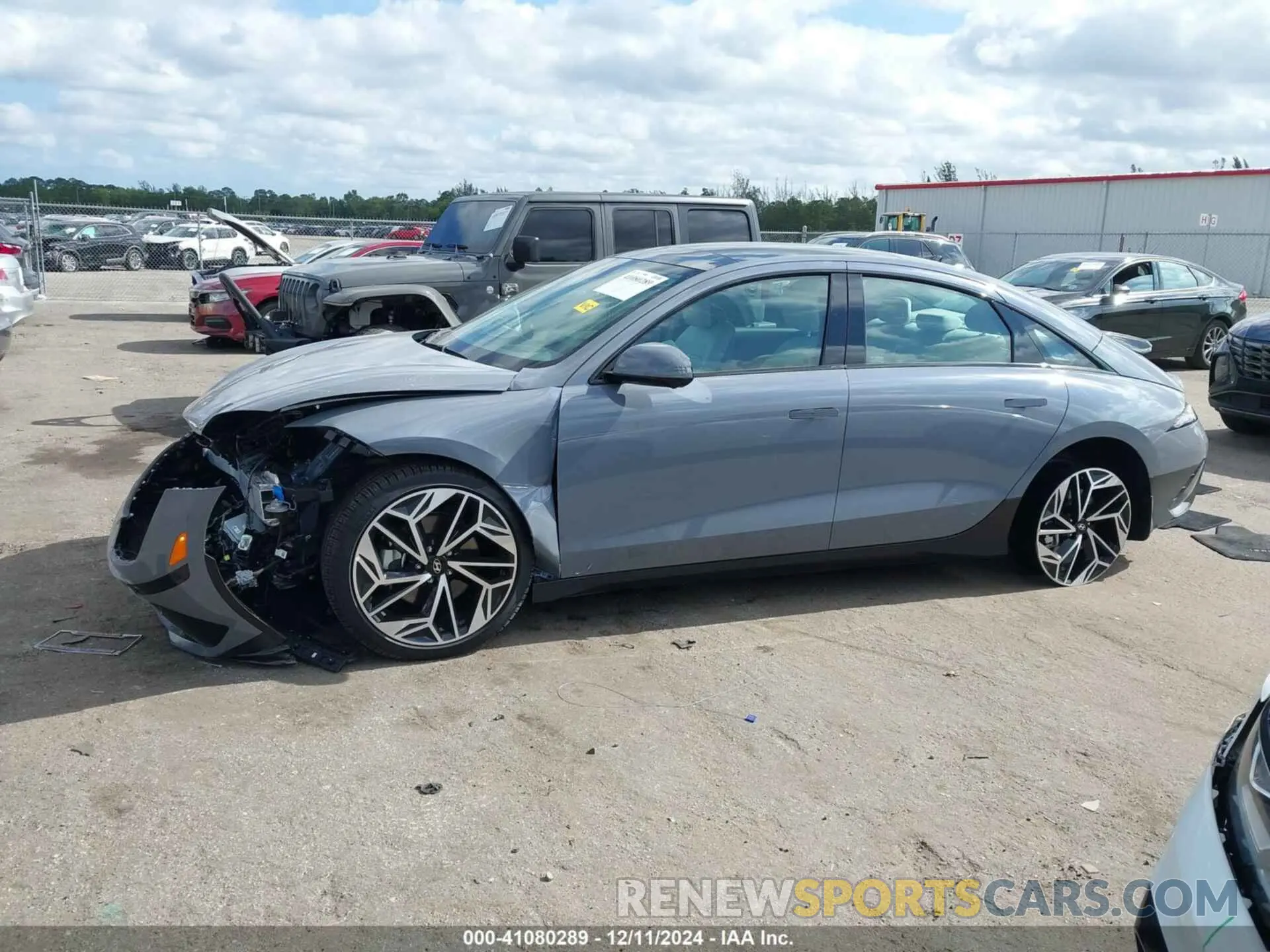 14 Photograph of a damaged car KMHM54AA4SA082941 HYUNDAI IONIQ 6 2025