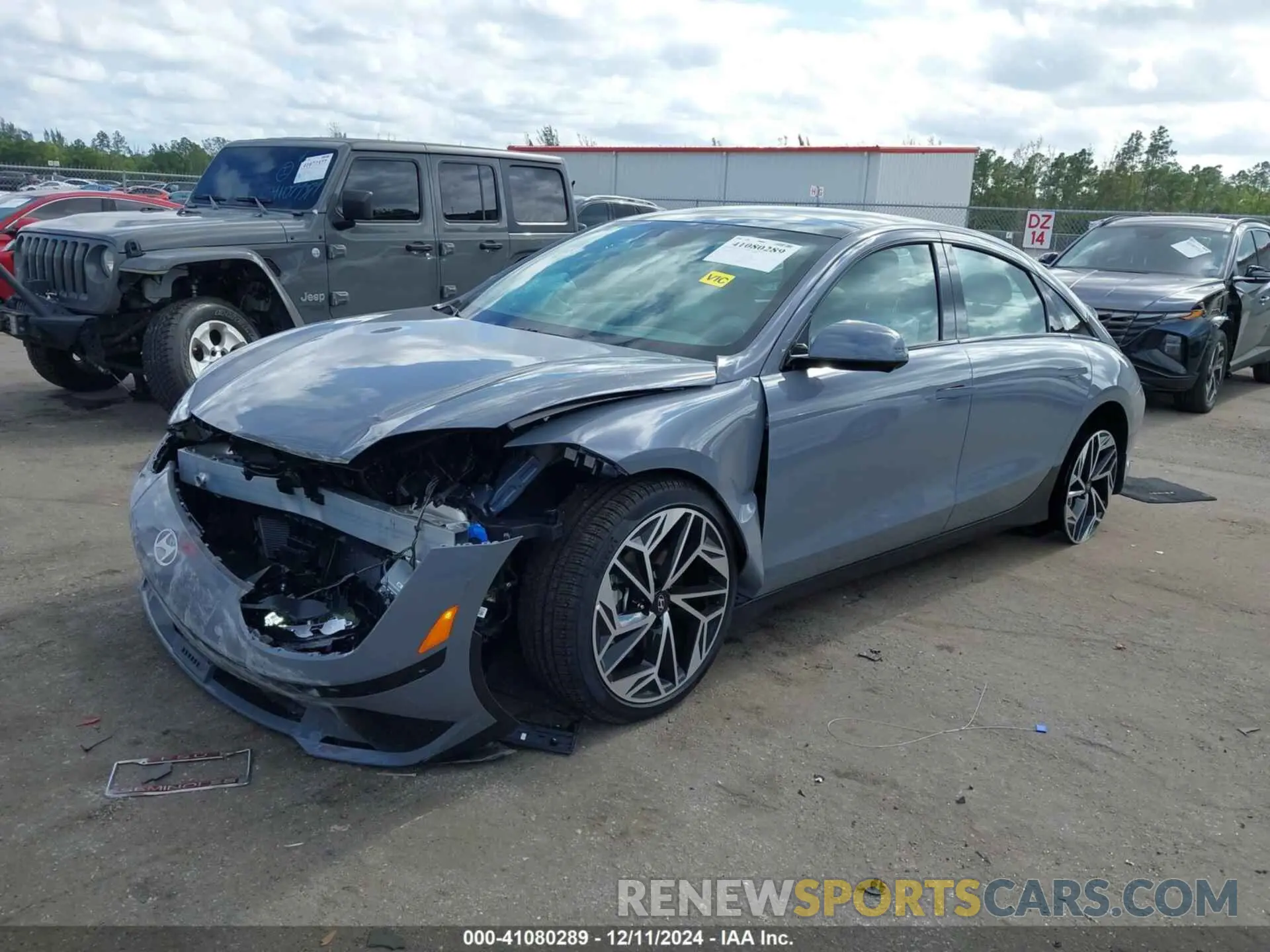 2 Photograph of a damaged car KMHM54AA4SA082941 HYUNDAI IONIQ 6 2025