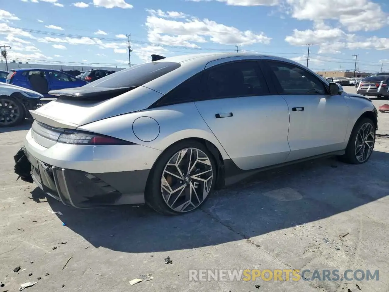3 Photograph of a damaged car KMHM54AA0PA043920 HYUNDAI IONIQ 6 LI 2023