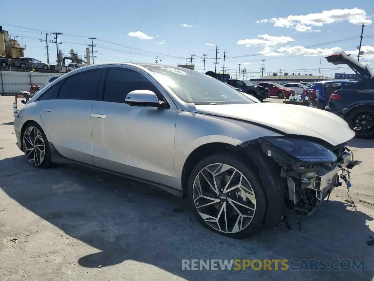 4 Photograph of a damaged car KMHM54AA0PA043920 HYUNDAI IONIQ 6 LI 2023