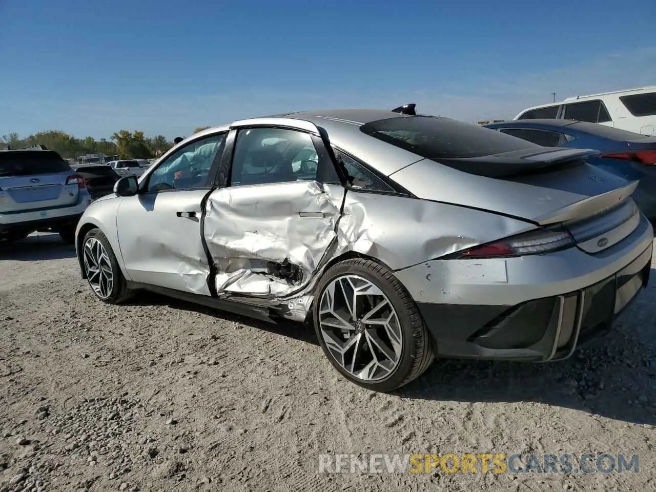 2 Photograph of a damaged car KMHM54AC3PA041273 HYUNDAI IONIQ 6 LI 2023