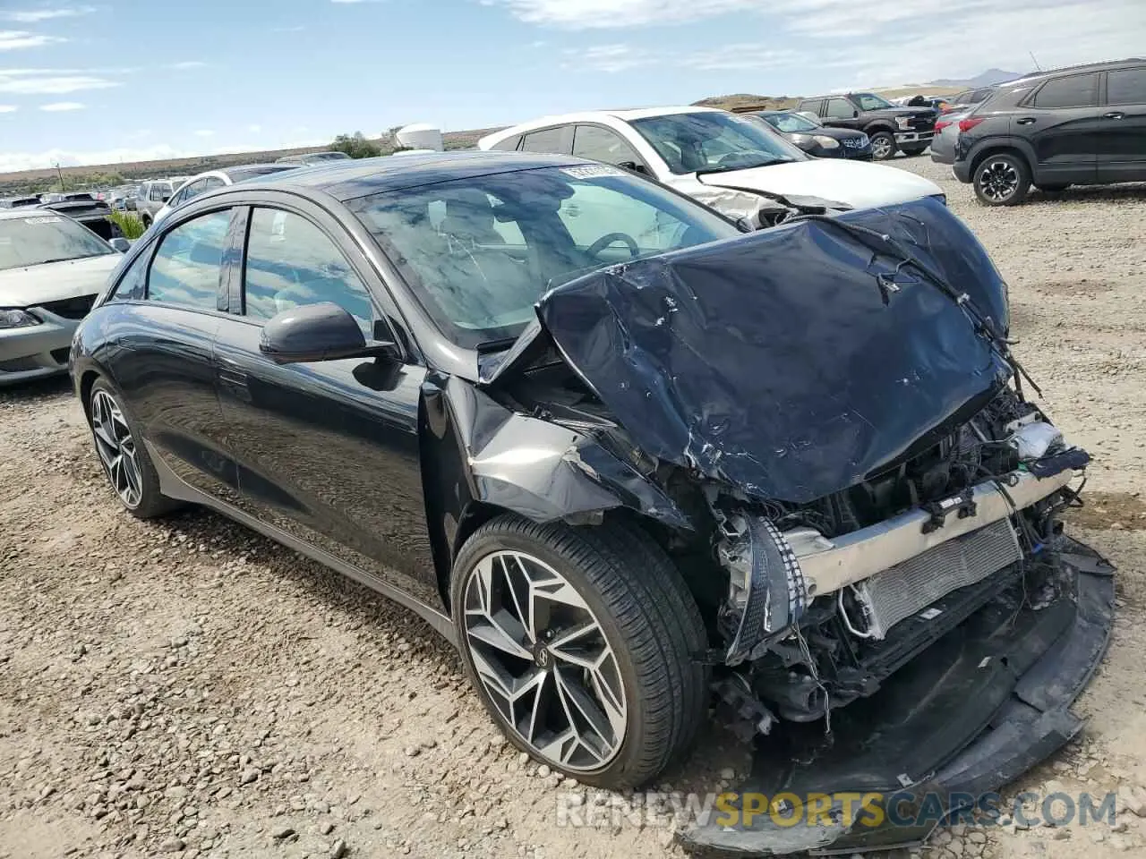 4 Photograph of a damaged car KMHM54AC4PA022229 HYUNDAI IONIQ 6 LI 2023