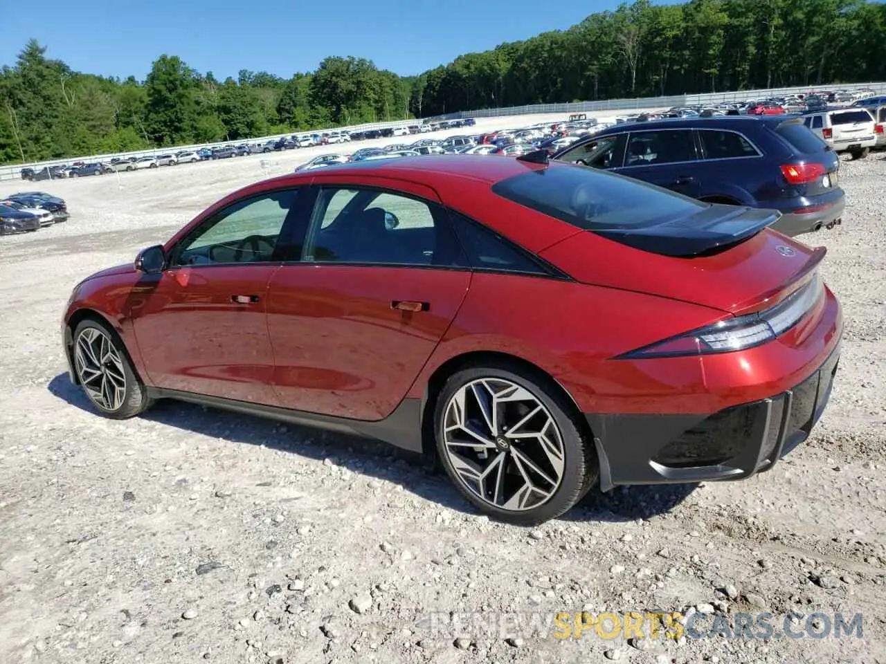 2 Photograph of a damaged car KMHM54AC8PA026588 HYUNDAI IONIQ 6 LI 2023