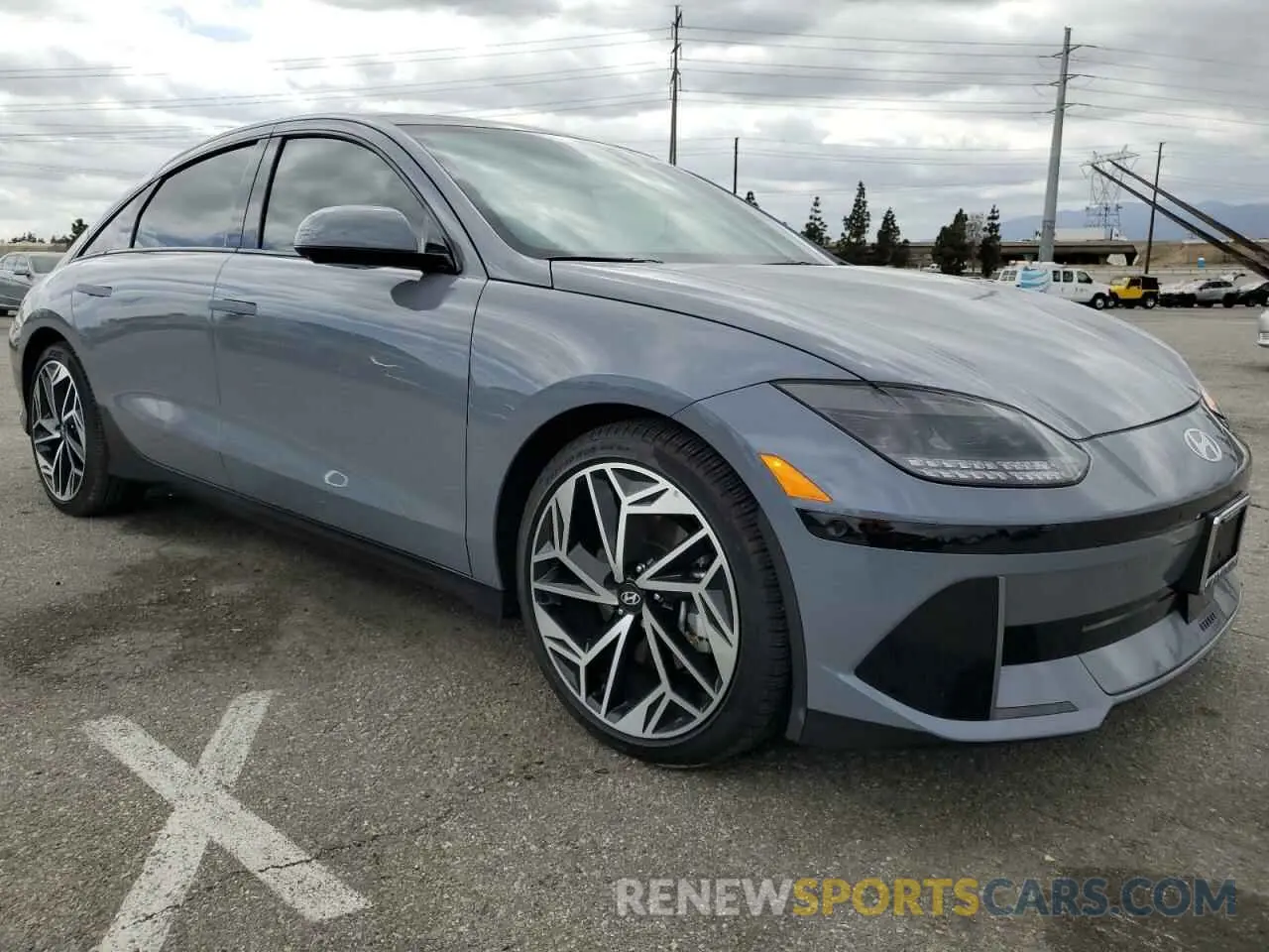 4 Photograph of a damaged car KMHM54AA6RA079145 HYUNDAI IONIQ 6 LI 2024