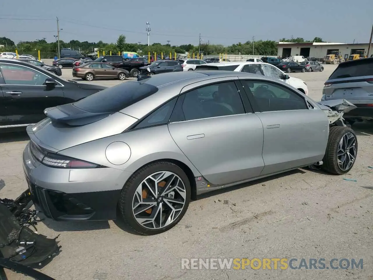 3 Photograph of a damaged car KMHM54AC3RA081372 HYUNDAI IONIQ 6 LI 2024