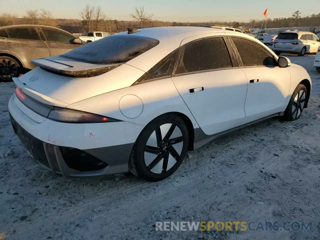 3 Photograph of a damaged car KMHM24AB6PA044197 HYUNDAI IONIQ 6 SE 2023