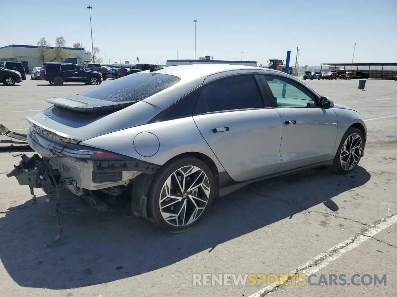 3 Photograph of a damaged car KMHM34AA0PA030820 HYUNDAI IONIQ 6 SE 2023