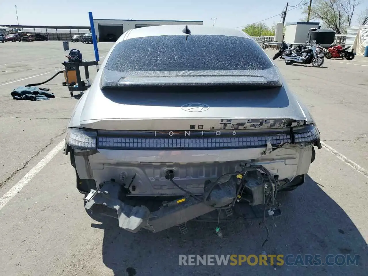6 Photograph of a damaged car KMHM34AA0PA030820 HYUNDAI IONIQ 6 SE 2023