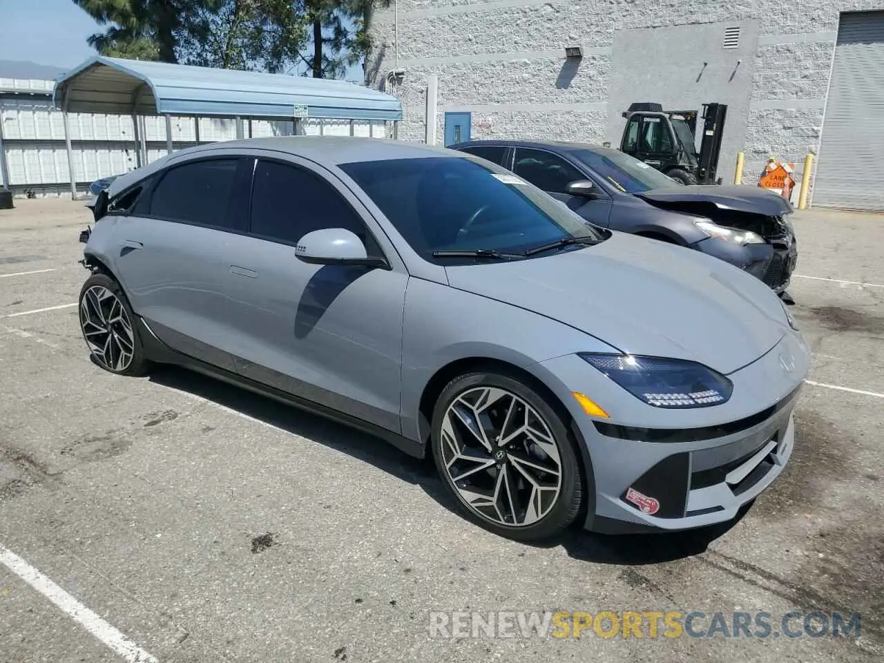 4 Photograph of a damaged car KMHM34AA1PA023651 HYUNDAI IONIQ 6 SE 2023