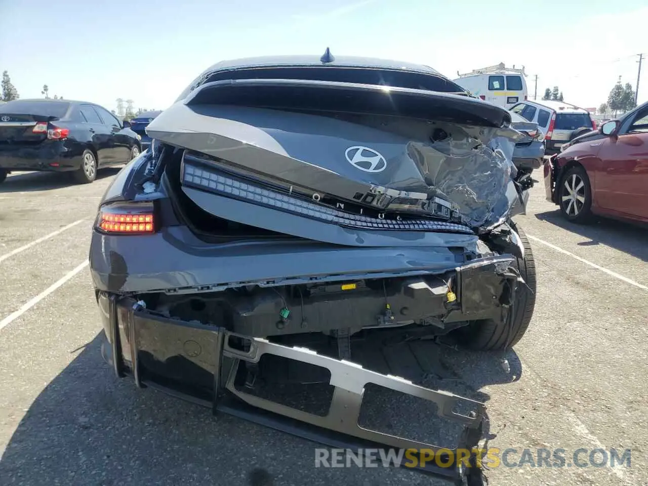 6 Photograph of a damaged car KMHM34AA1PA023651 HYUNDAI IONIQ 6 SE 2023
