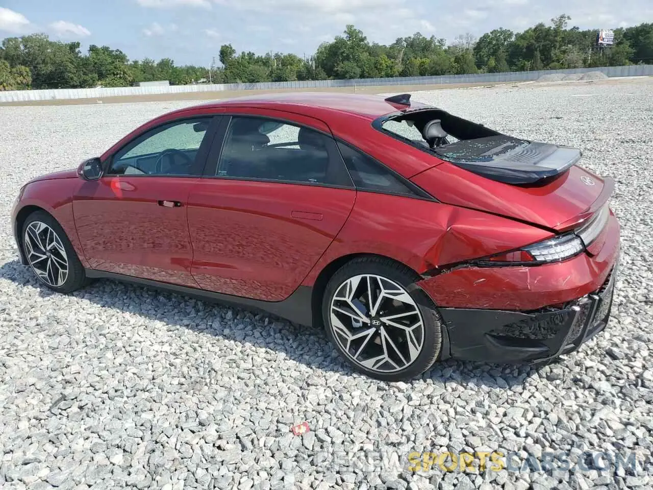 2 Photograph of a damaged car KMHM34AA1PA048971 HYUNDAI IONIQ 6 SE 2023