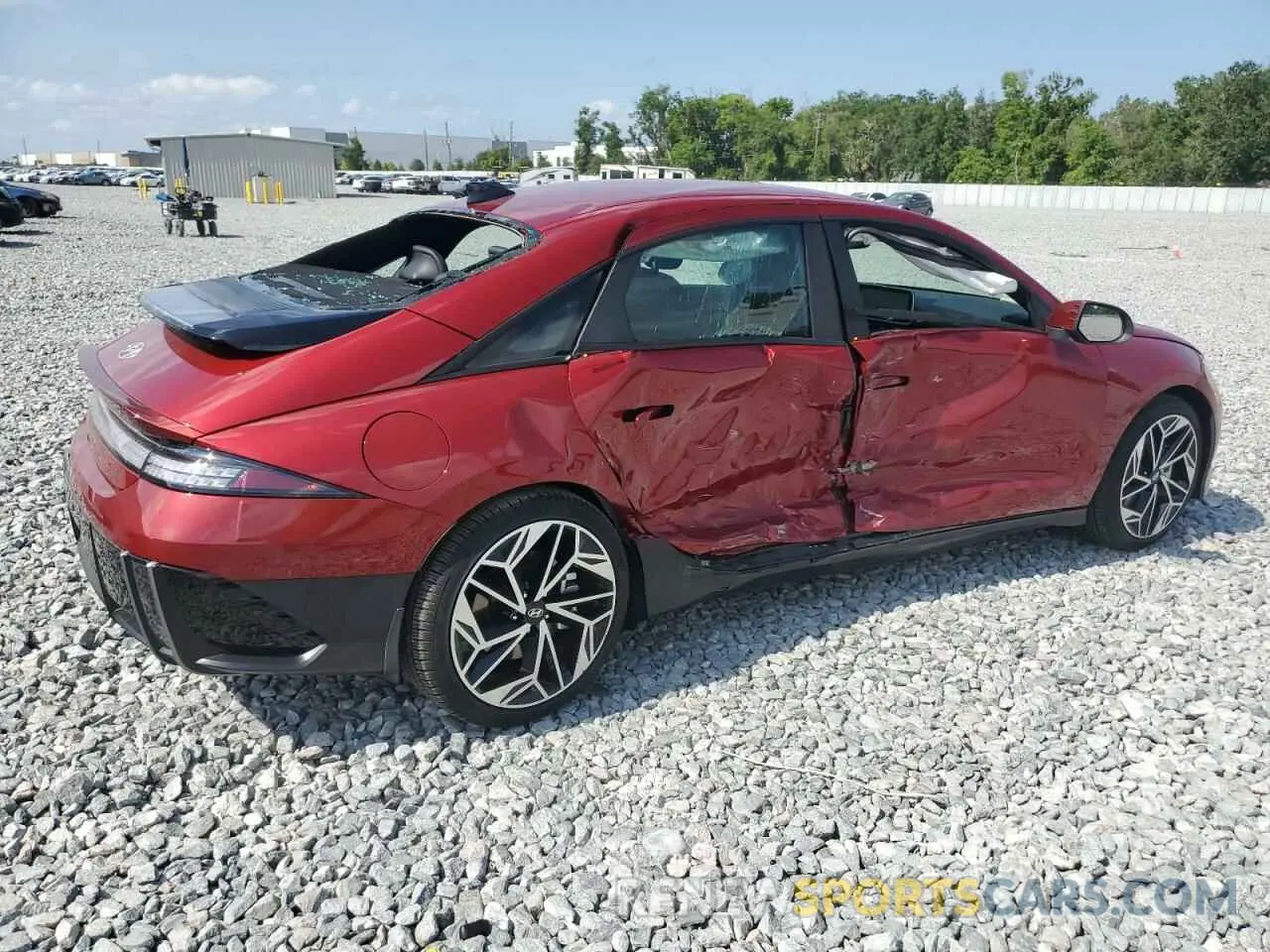 3 Photograph of a damaged car KMHM34AA1PA048971 HYUNDAI IONIQ 6 SE 2023