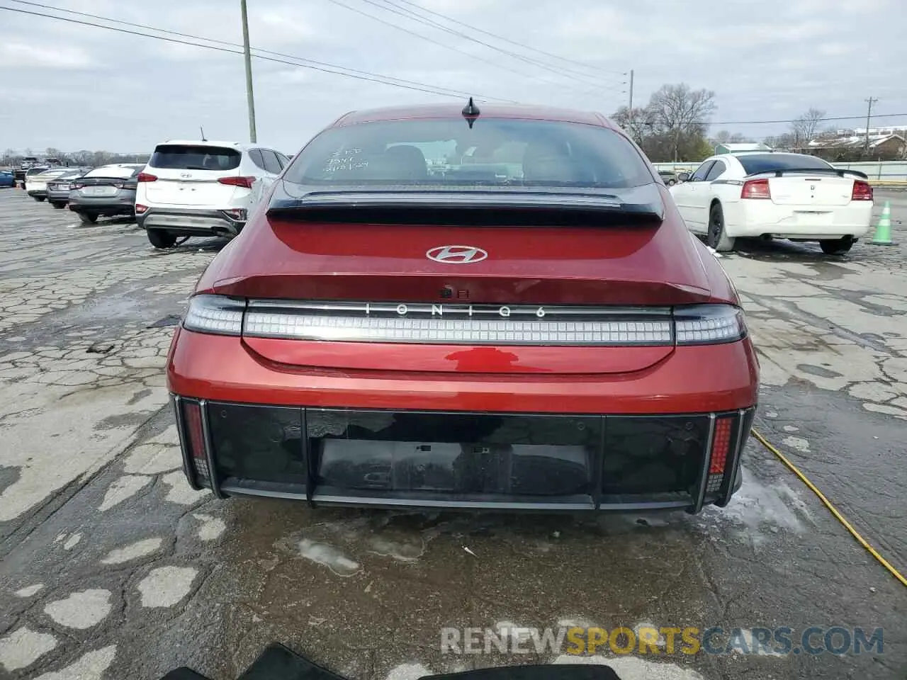 6 Photograph of a damaged car KMHM34AA4PA047670 HYUNDAI IONIQ 6 SE 2023