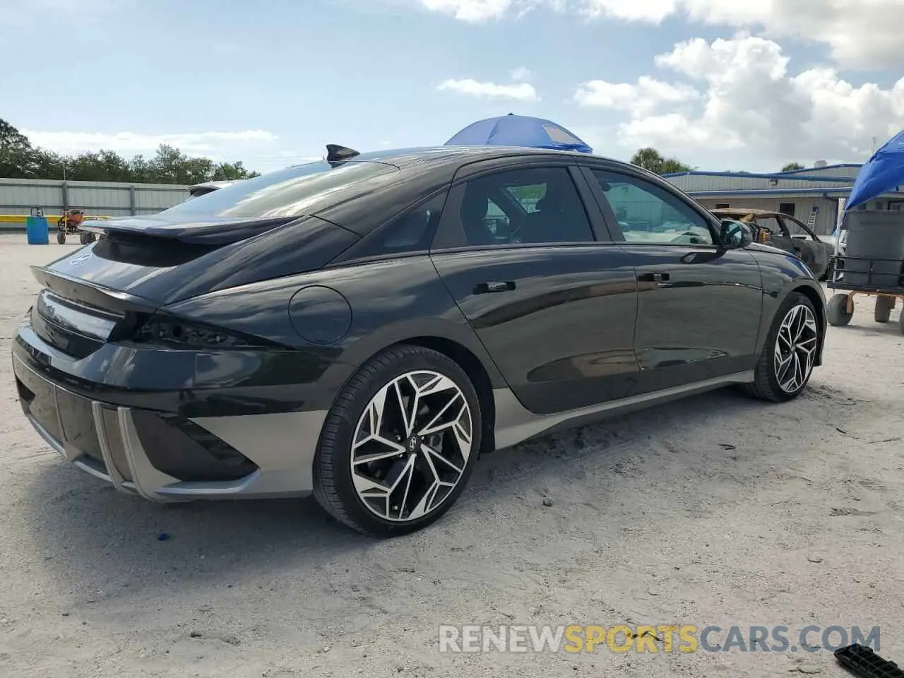 3 Photograph of a damaged car KMHM34AA8PA024733 HYUNDAI IONIQ 6 SE 2023