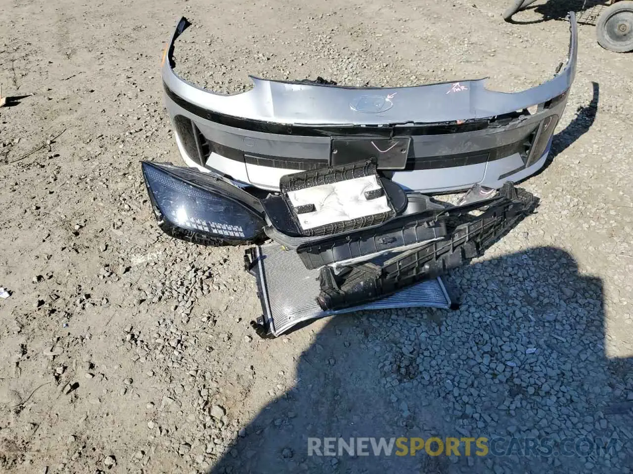 12 Photograph of a damaged car KMHM34AA8PA047607 HYUNDAI IONIQ 6 SE 2023