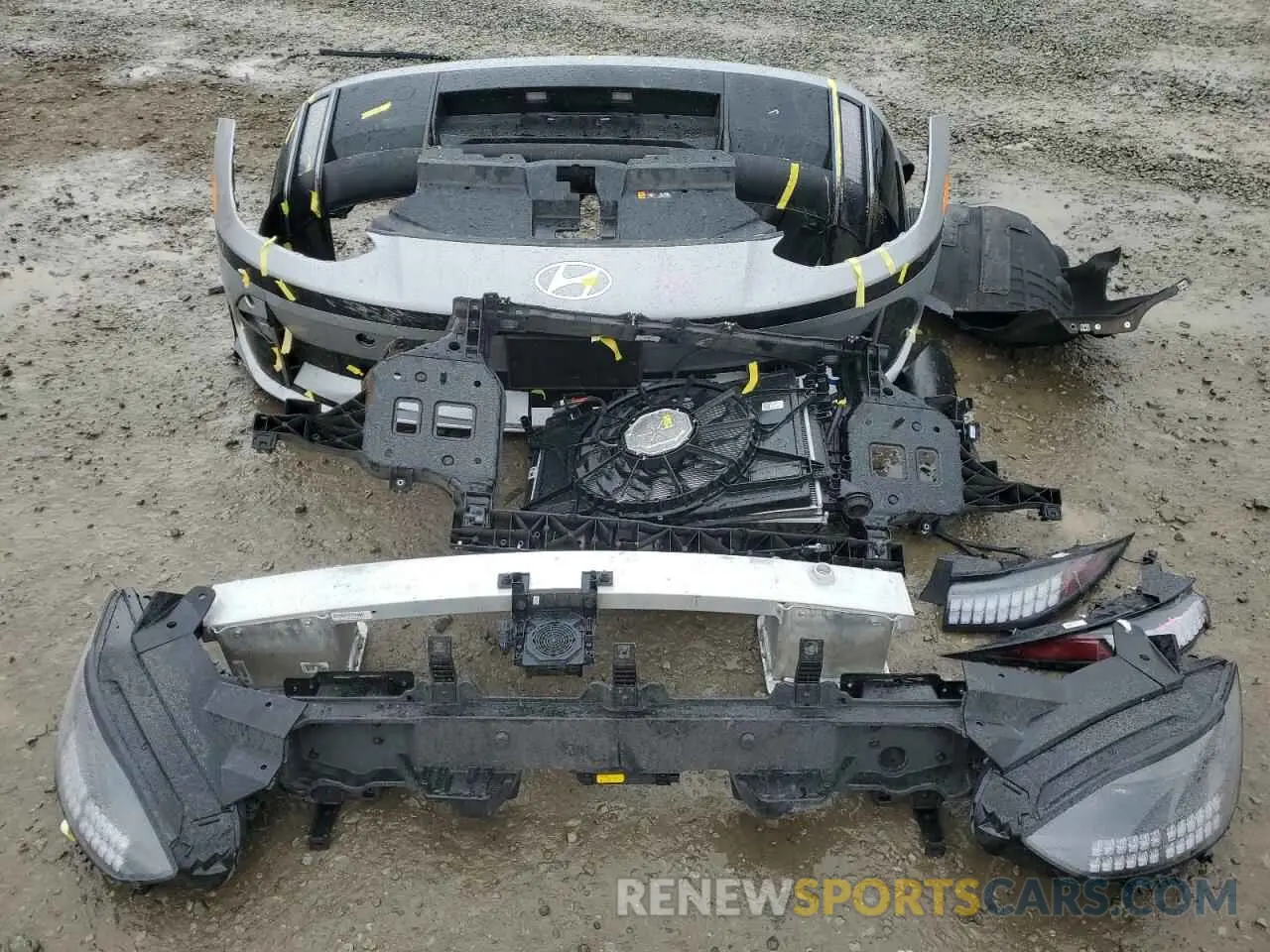 12 Photograph of a damaged car KMHM34AA9PA026734 HYUNDAI IONIQ 6 SE 2023