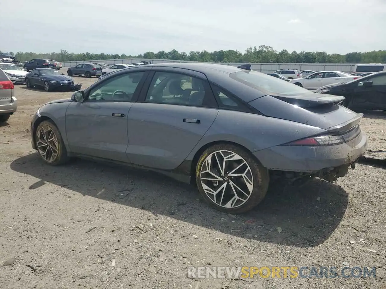 2 Photograph of a damaged car KMHM34AC2PA051850 HYUNDAI IONIQ 6 SE 2023