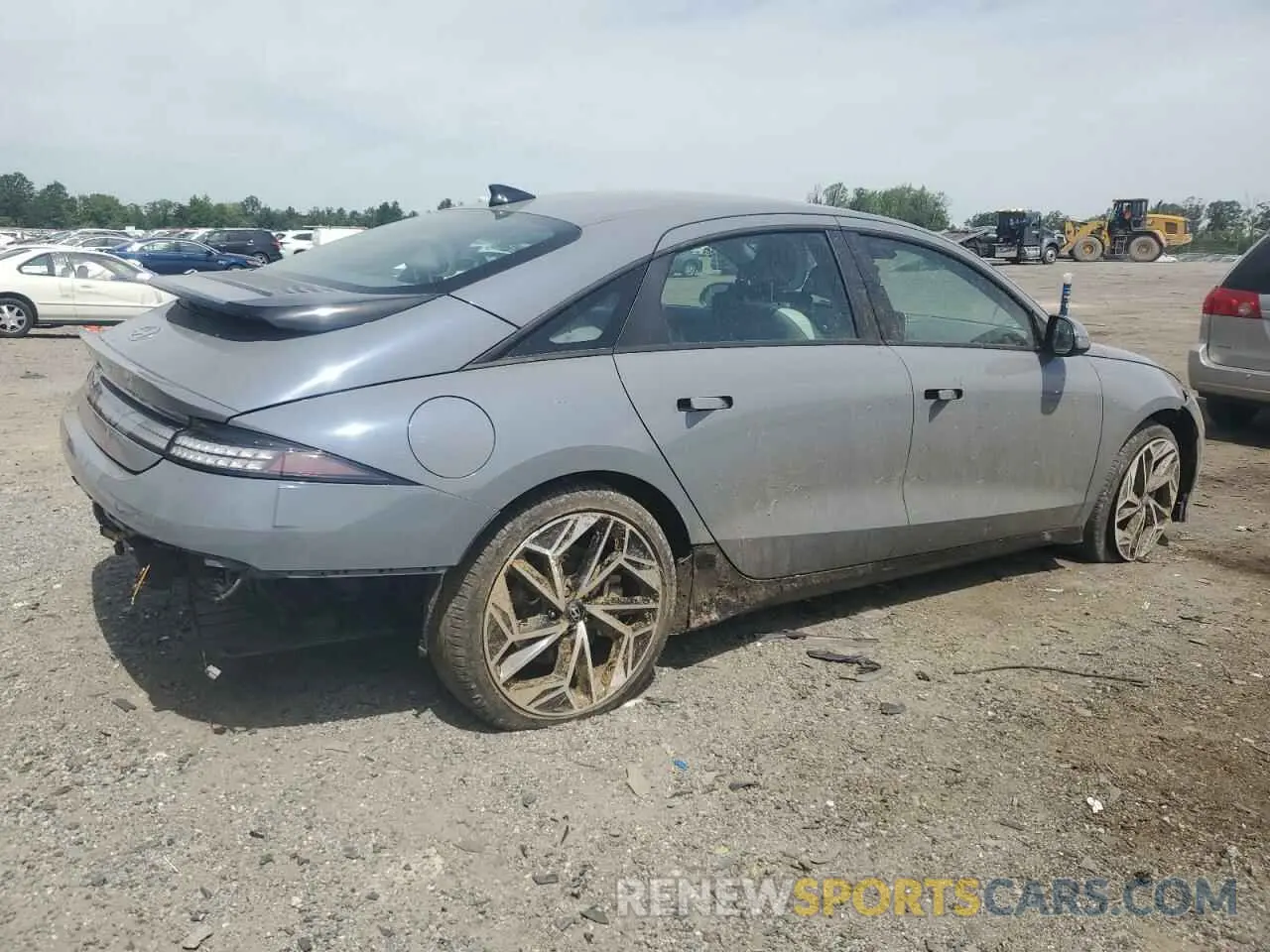 3 Photograph of a damaged car KMHM34AC2PA051850 HYUNDAI IONIQ 6 SE 2023